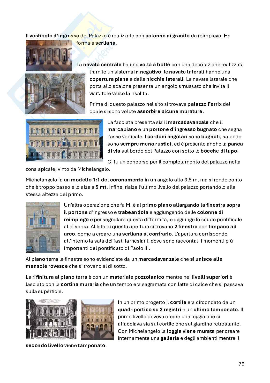 Appunti di Storia dell'architettura 2 Pag. 76