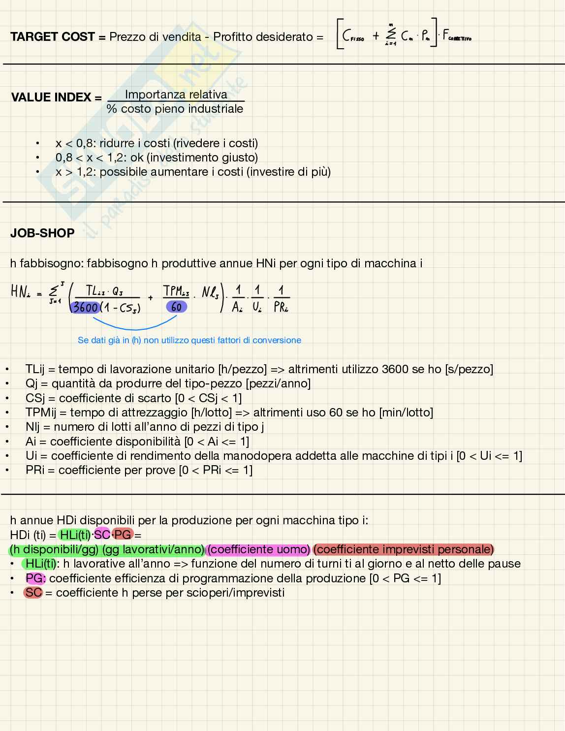 Formulario Progettazione impianti industriali Pag. 2