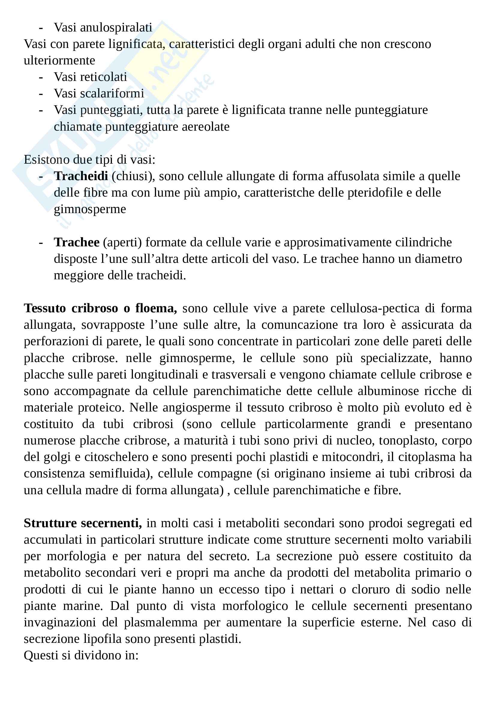 Biologia vegetale e elementi di botanica farmaceutica Pag. 26