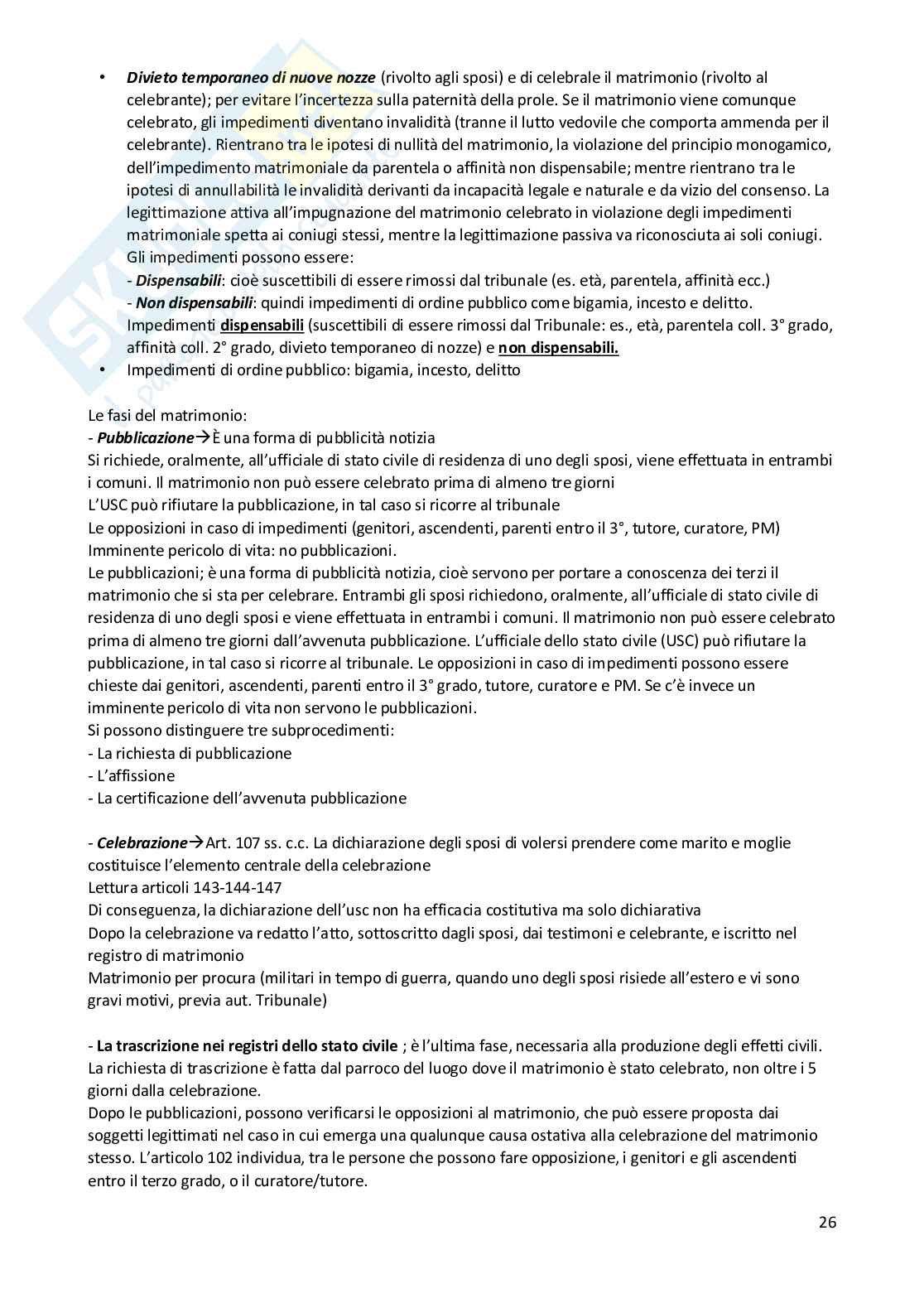 Elementi di diritto della famiglia e dei minori Pag. 26