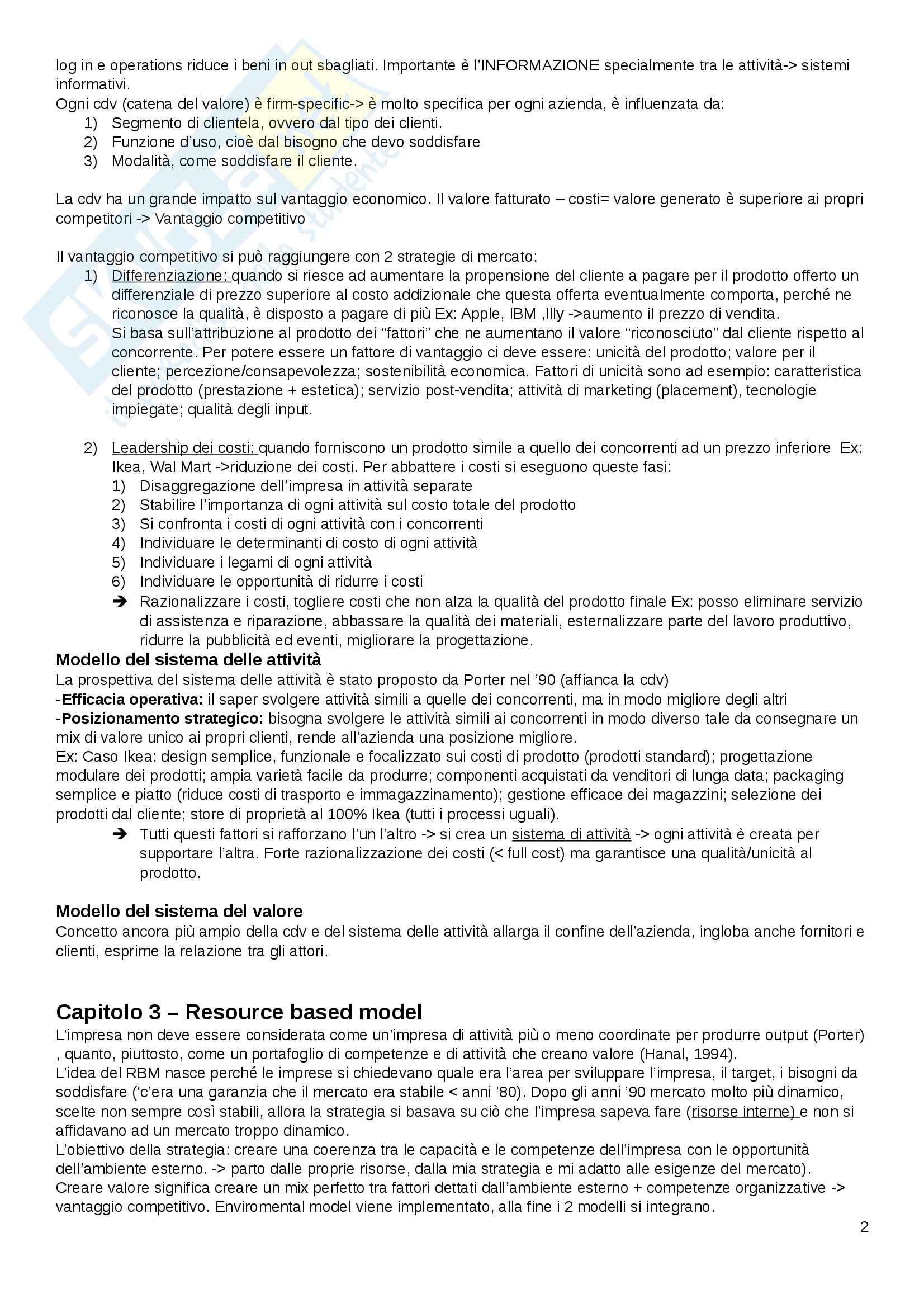 Economia e gestione aziendale Pag. 2