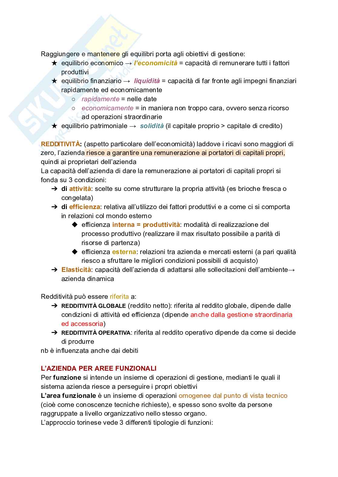 Economia e forme di impresa  Pag. 11