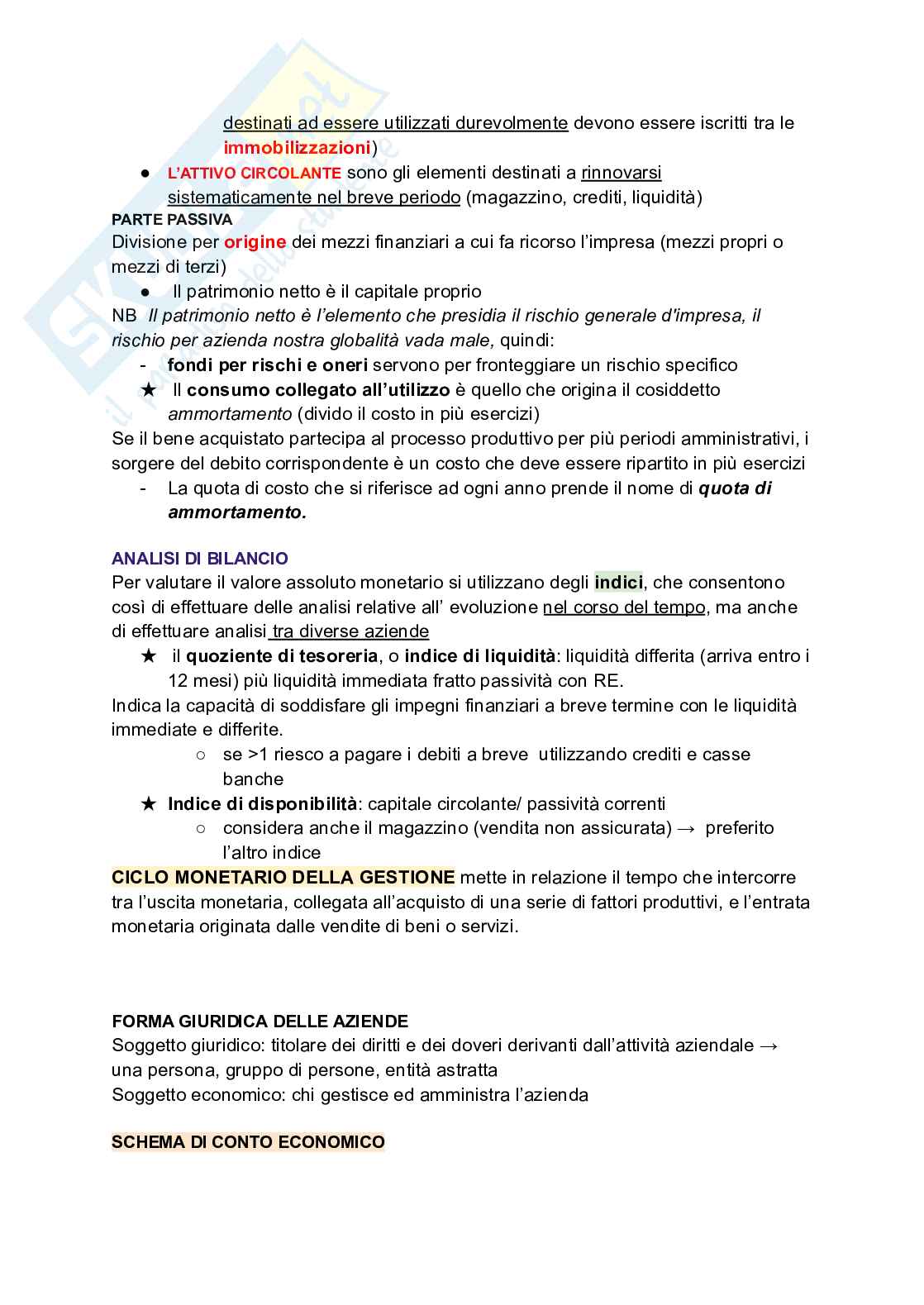 Economia e forme di impresa  Pag. 41