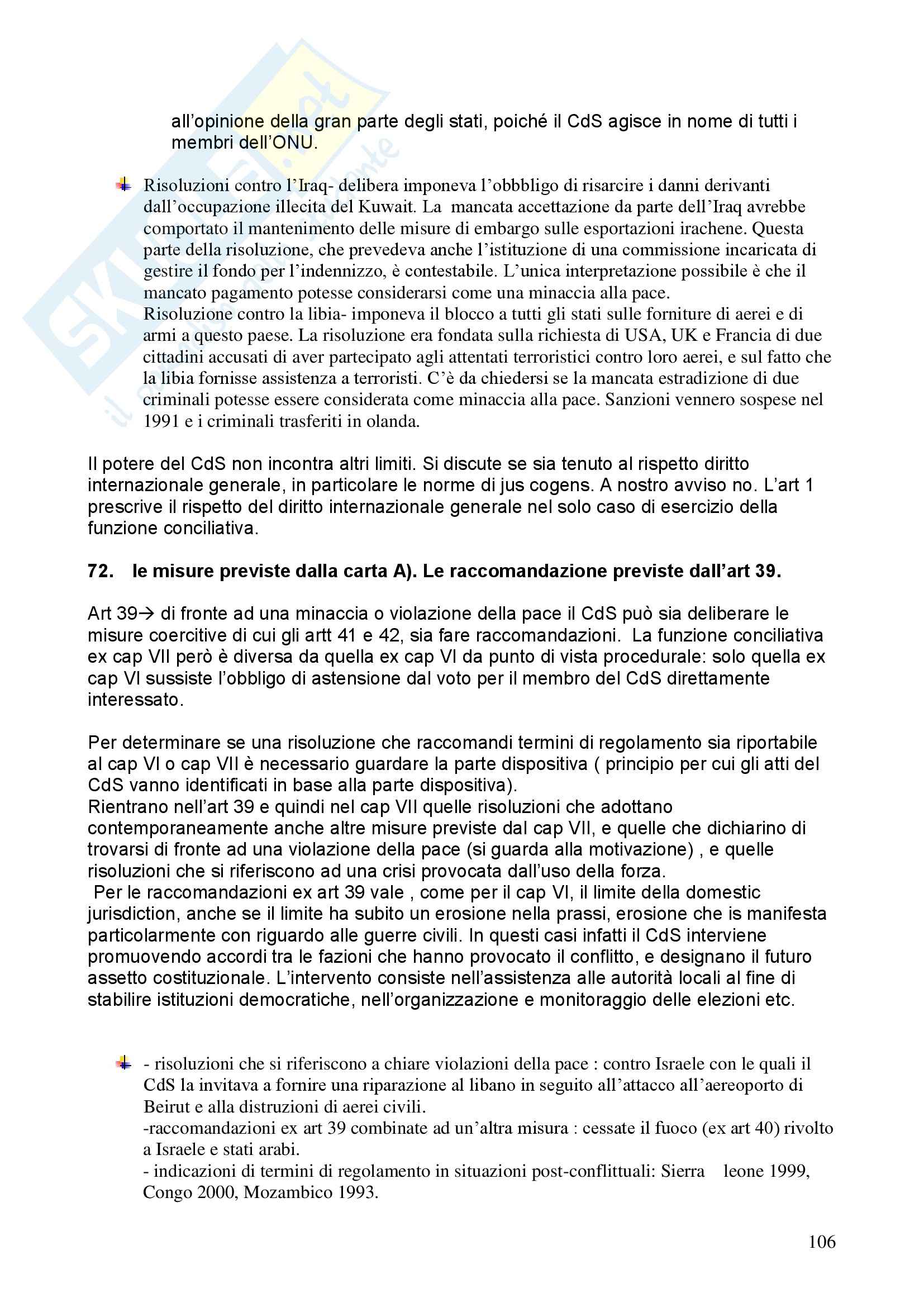 Riassunto Esame Diritto Internazionale Prof Davì Libro