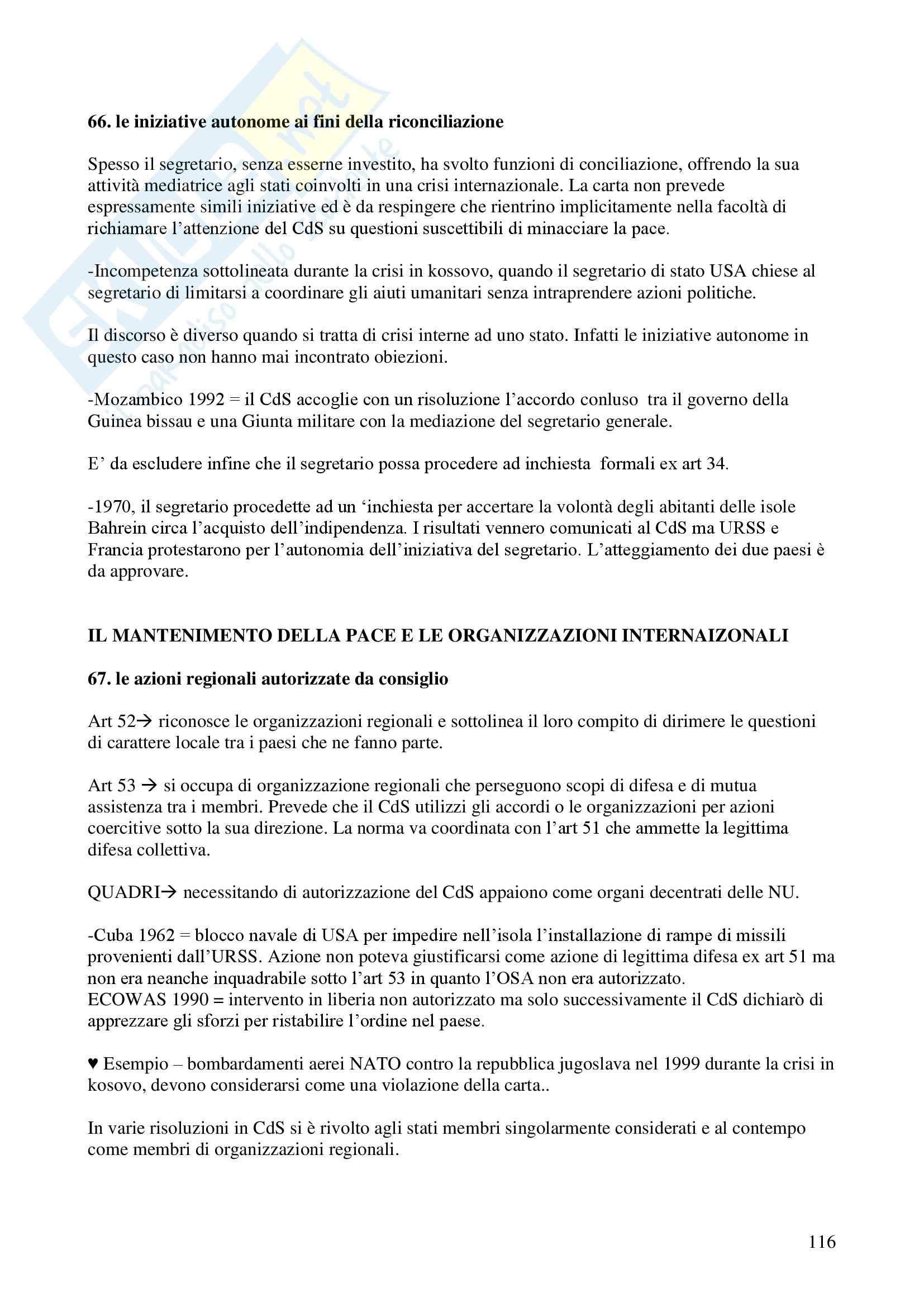 Riassunto Esame Diritto Internazionale Prof Davì Libro