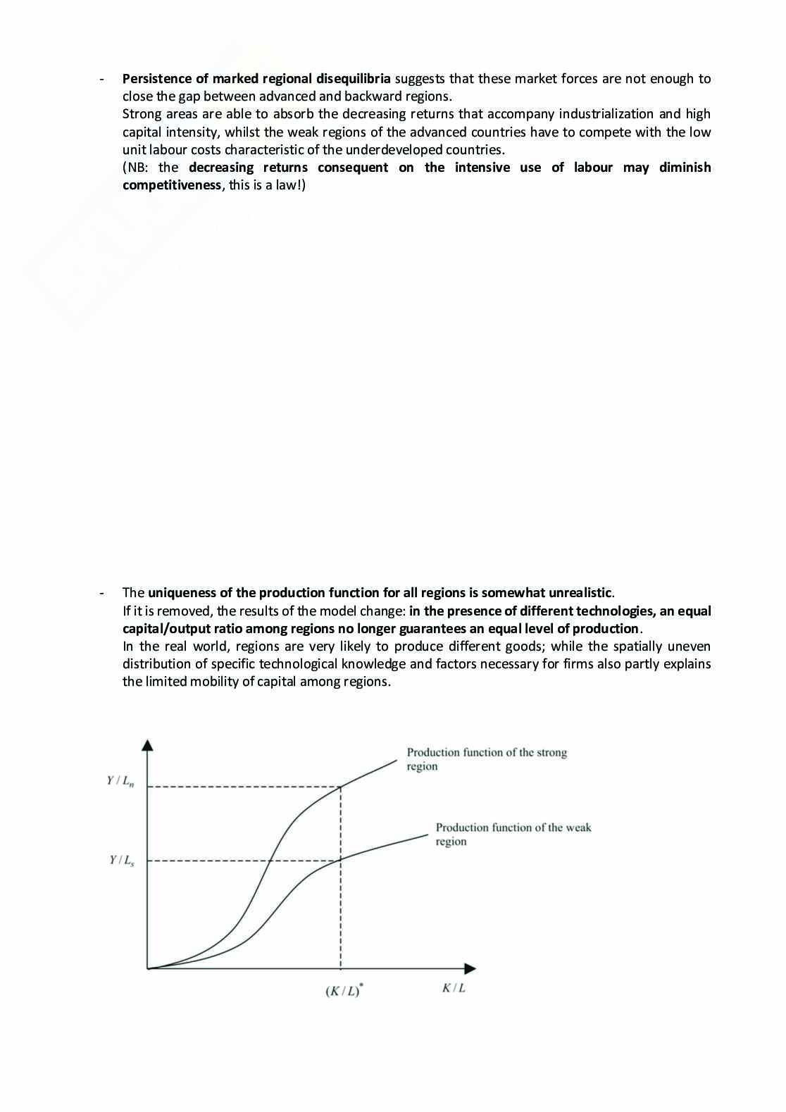 Appunti sulle lezioni di Regional Economics + Land Rent Theories - I + II Parziale Pag. 71