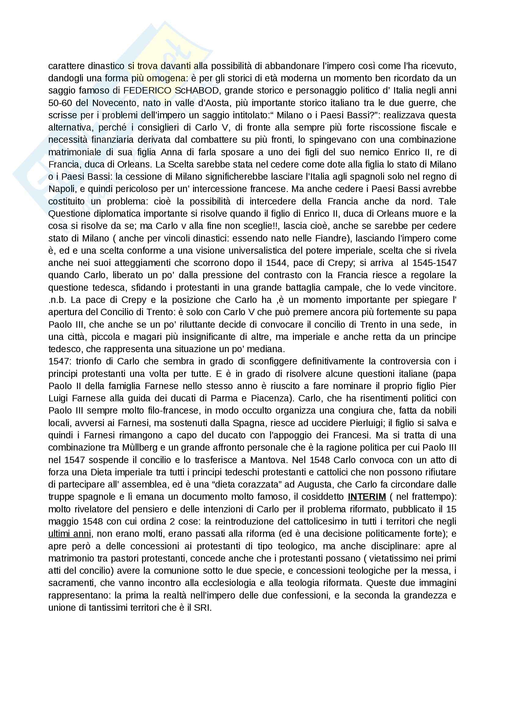 Lezioni: Appunti di Storia Moderna Pag. 76