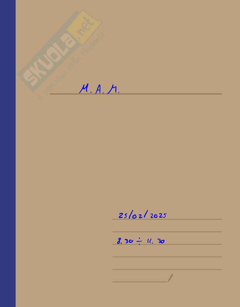 Appunti Meccanica applicata alle macchine Pag. 1