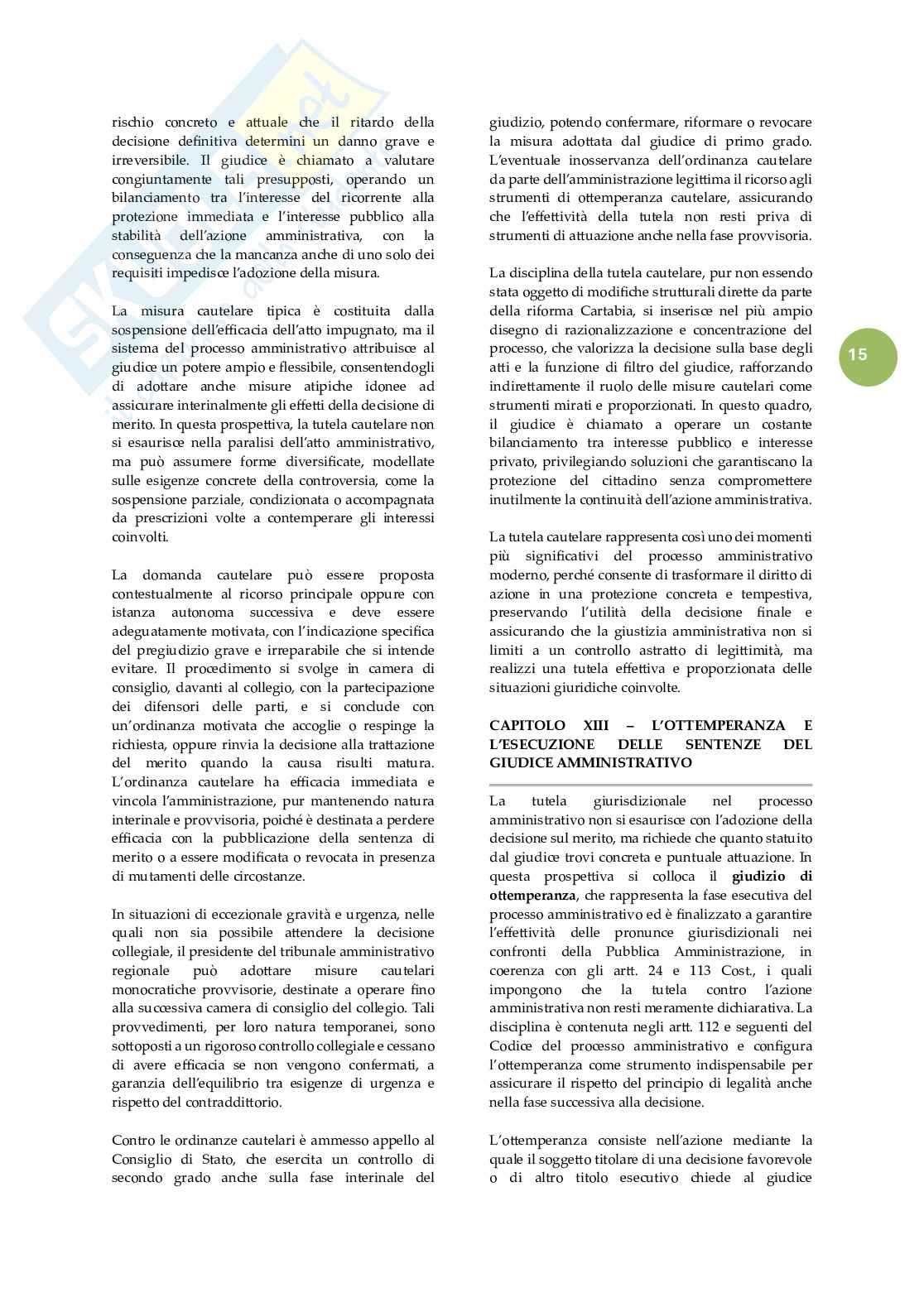 Riassunto esame Giustizia amministrativa, Prof. Rota Francesco, libro consigliato Lezioni di giustizia amministrativa, Travi Pag. 16