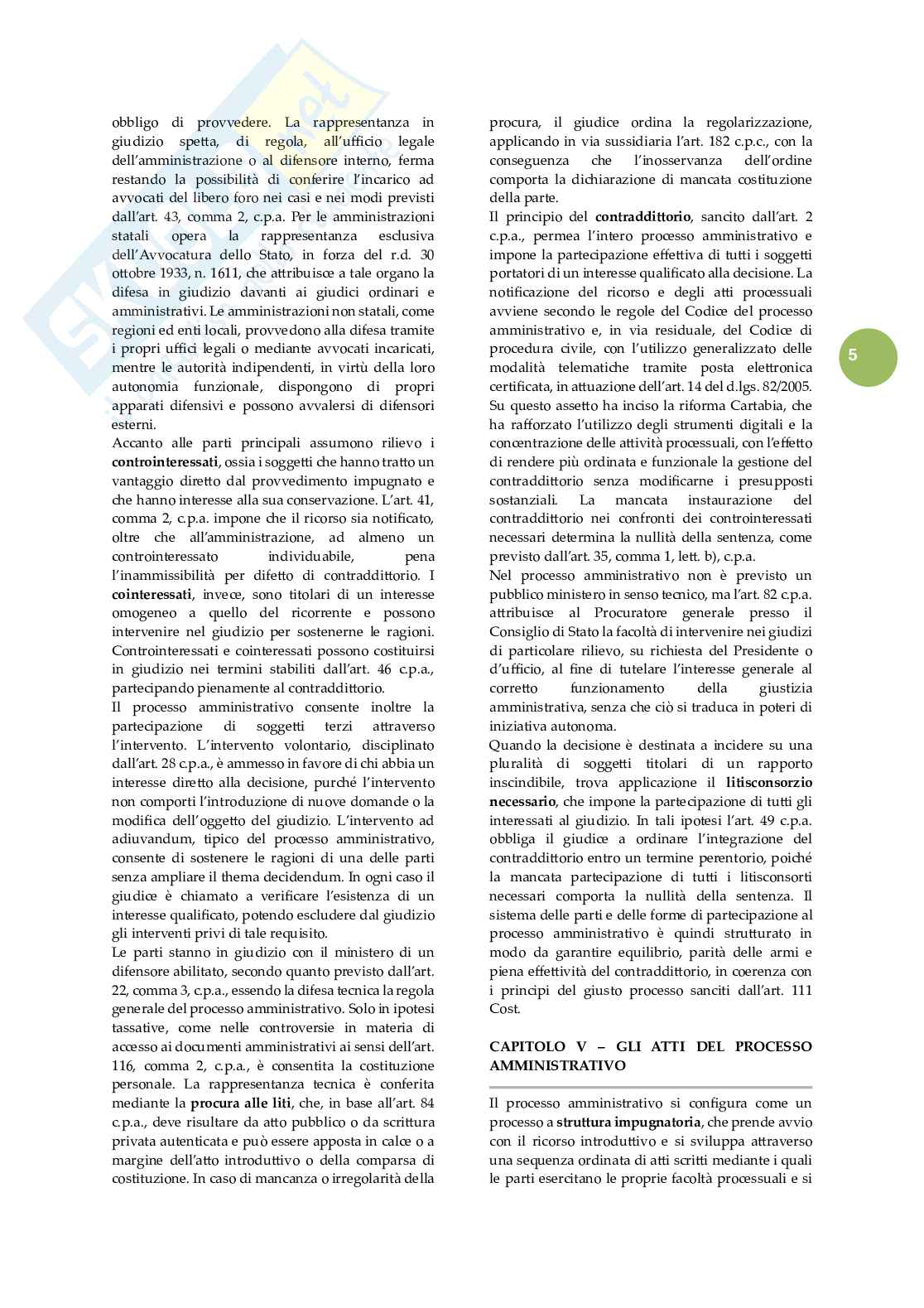 Riassunto esame Giustizia amministrativa, Prof. Rota Francesco, libro consigliato Lezioni di giustizia amministrativa, Travi Pag. 6