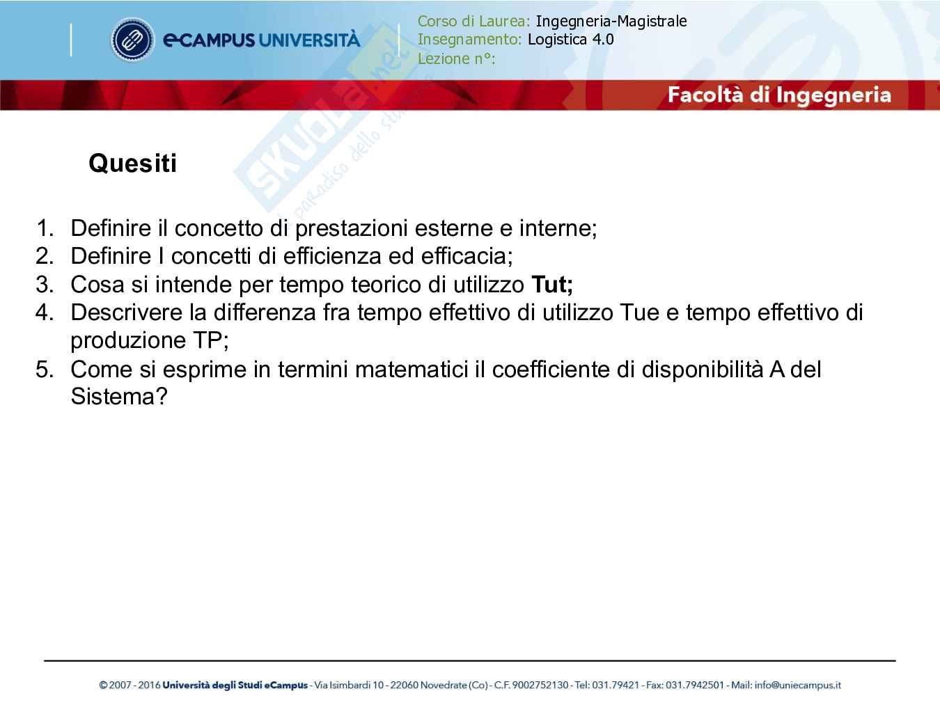 Logistica 4.0 Pag. 16