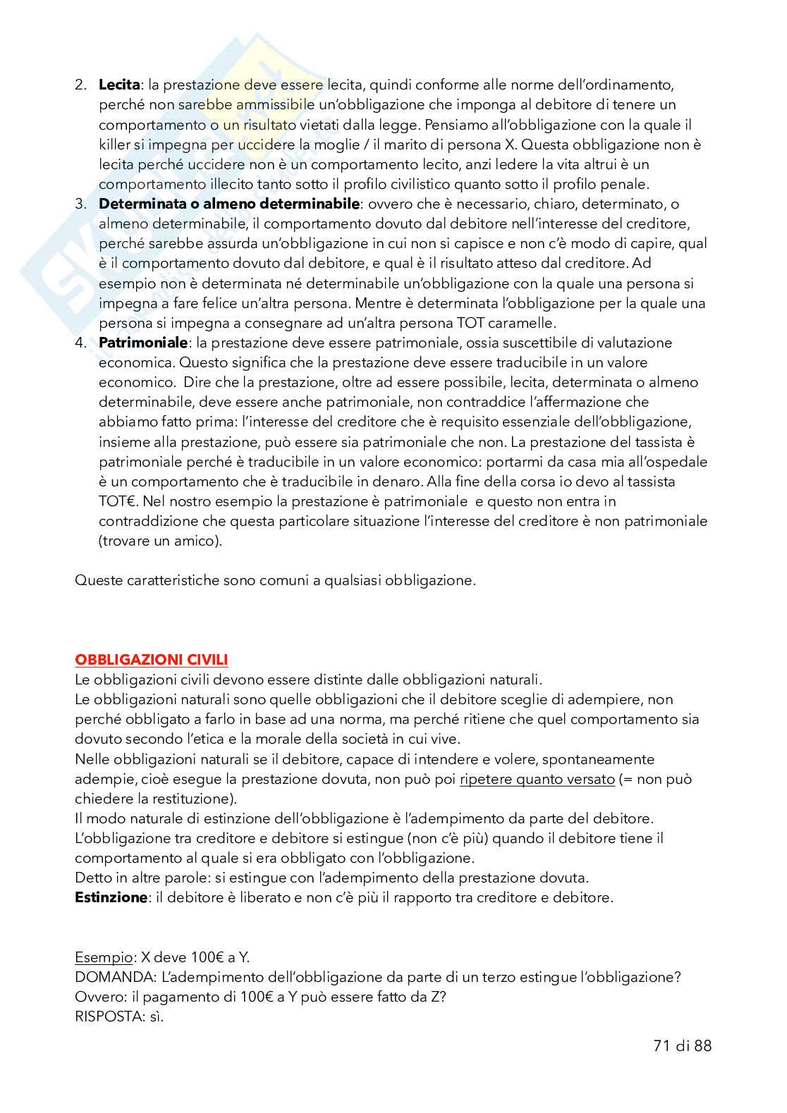Appunti Diritto privato Pag. 71