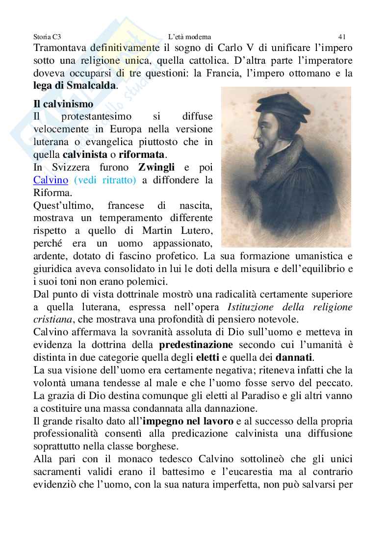 Storia C3, L'età moderna Pag. 41