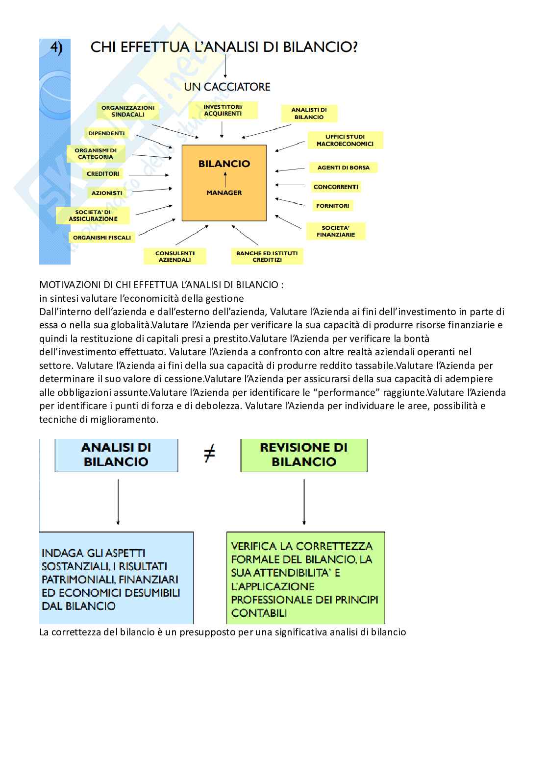 Riassunto esame Economia aziendale e ragioneria ii, Prof. Palazzi Federica, libro consigliato Analisi di bilancio e finanziaria, Guido paolucci Pag. 2