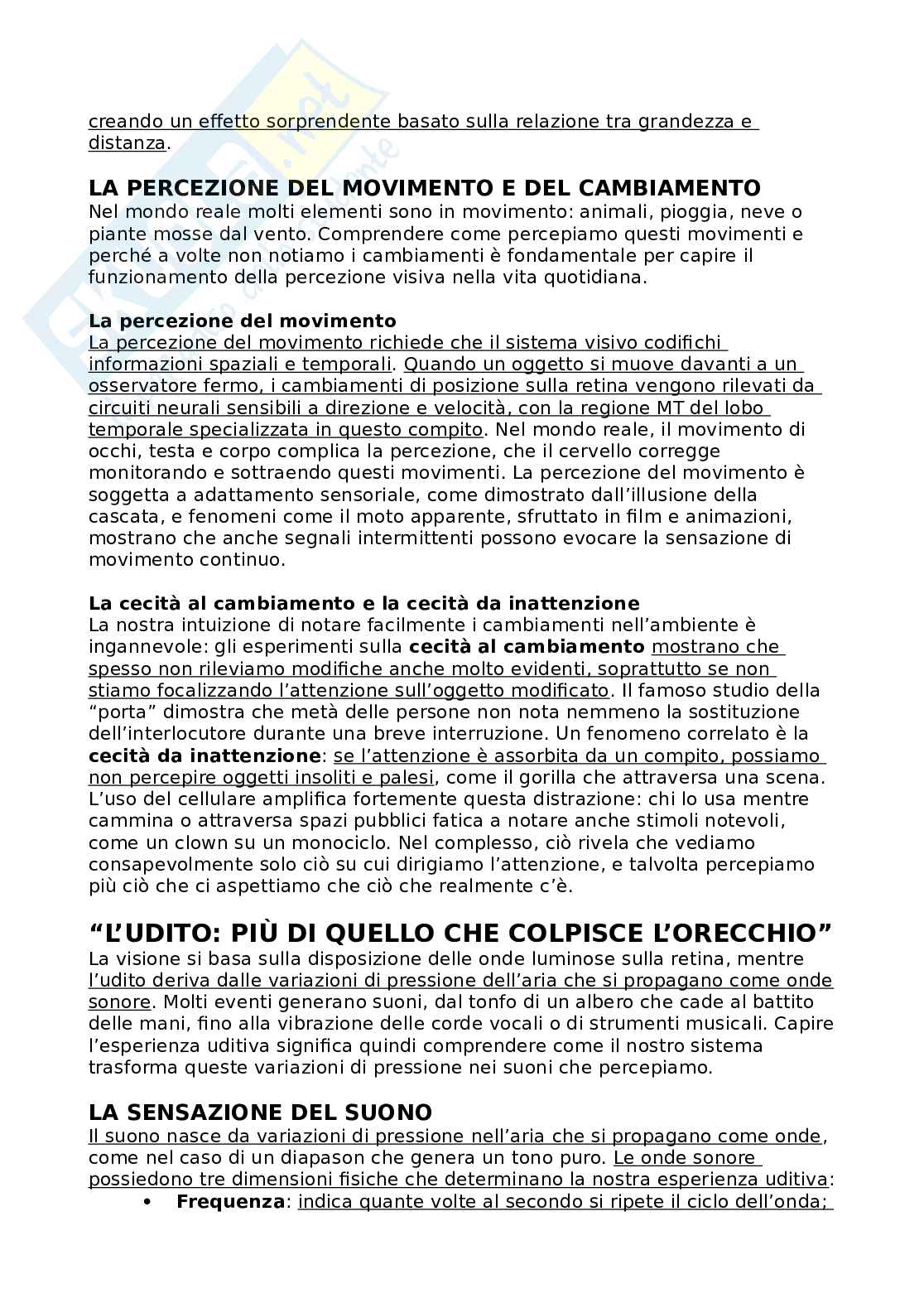Riassunto esame Psicologia generale, Prof. Angelelli Paola, libro consigliato Psicologia generale, Schacter, Gilbert, Nock Pag. 41