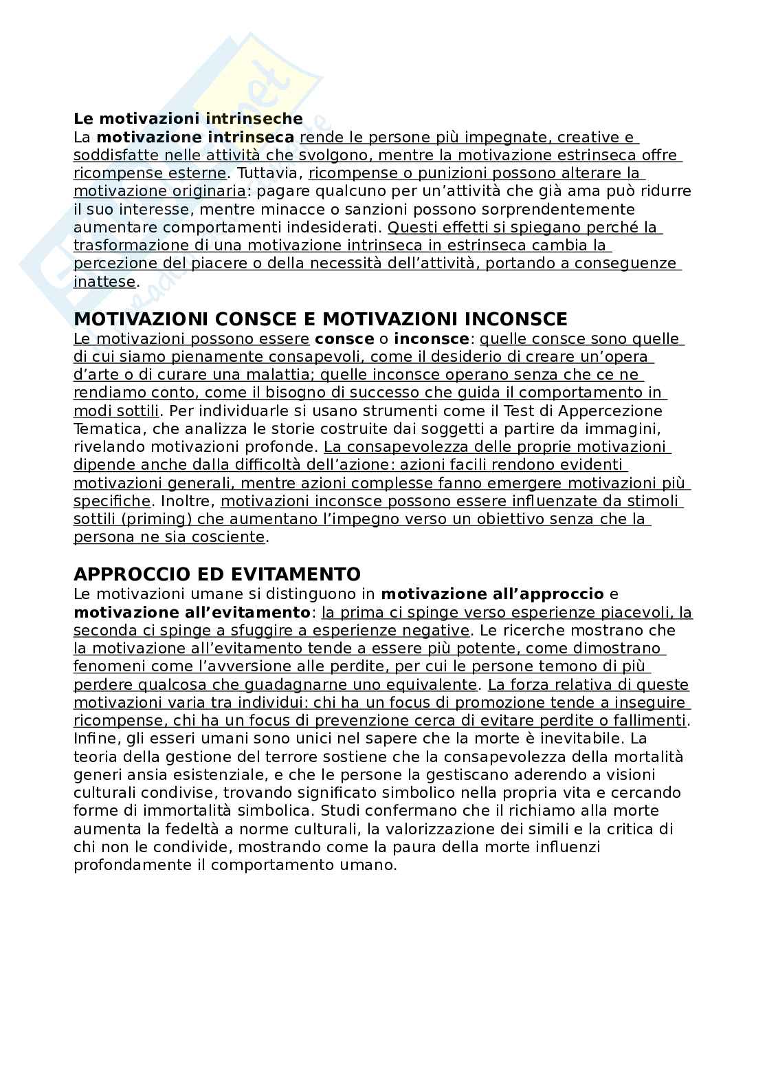 Riassunto esame Psicologia generale, Prof. Angelelli Paola, libro consigliato Psicologia generale, Schacter, Gilbert, Nock Pag. 91