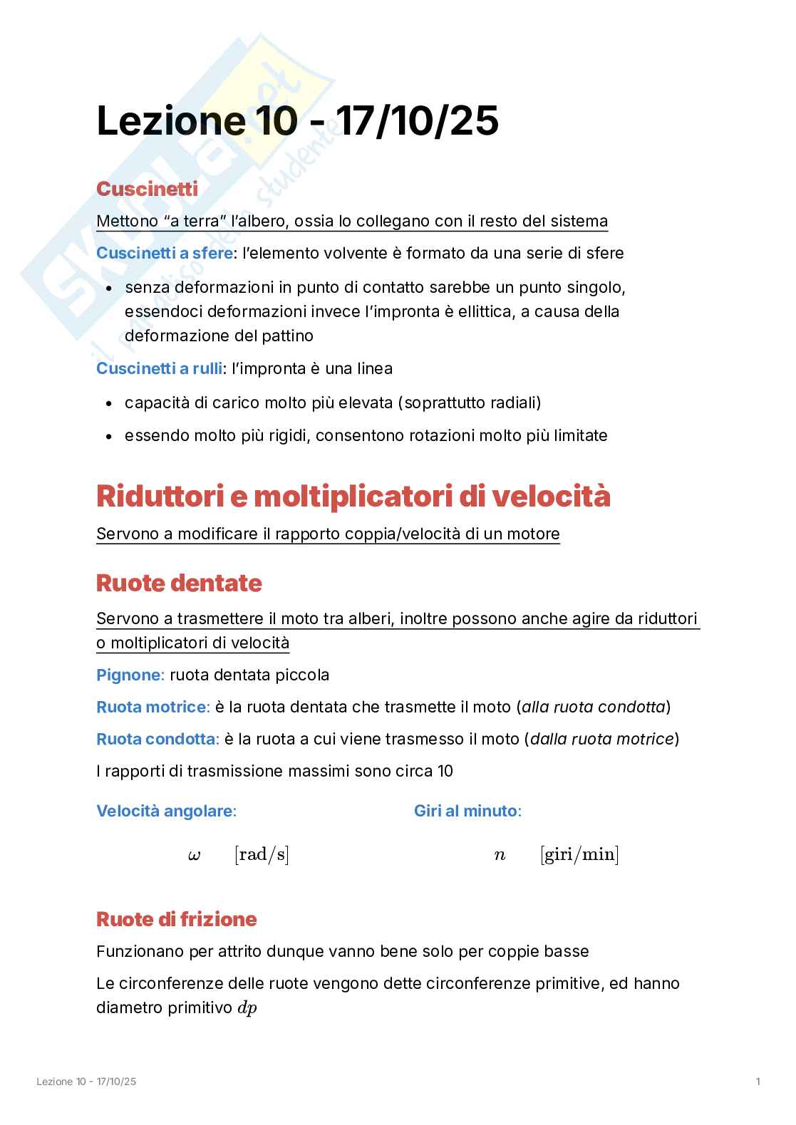 Appunti completi lezioni di Costruzione di macchine - Parte 1 Pag. 51