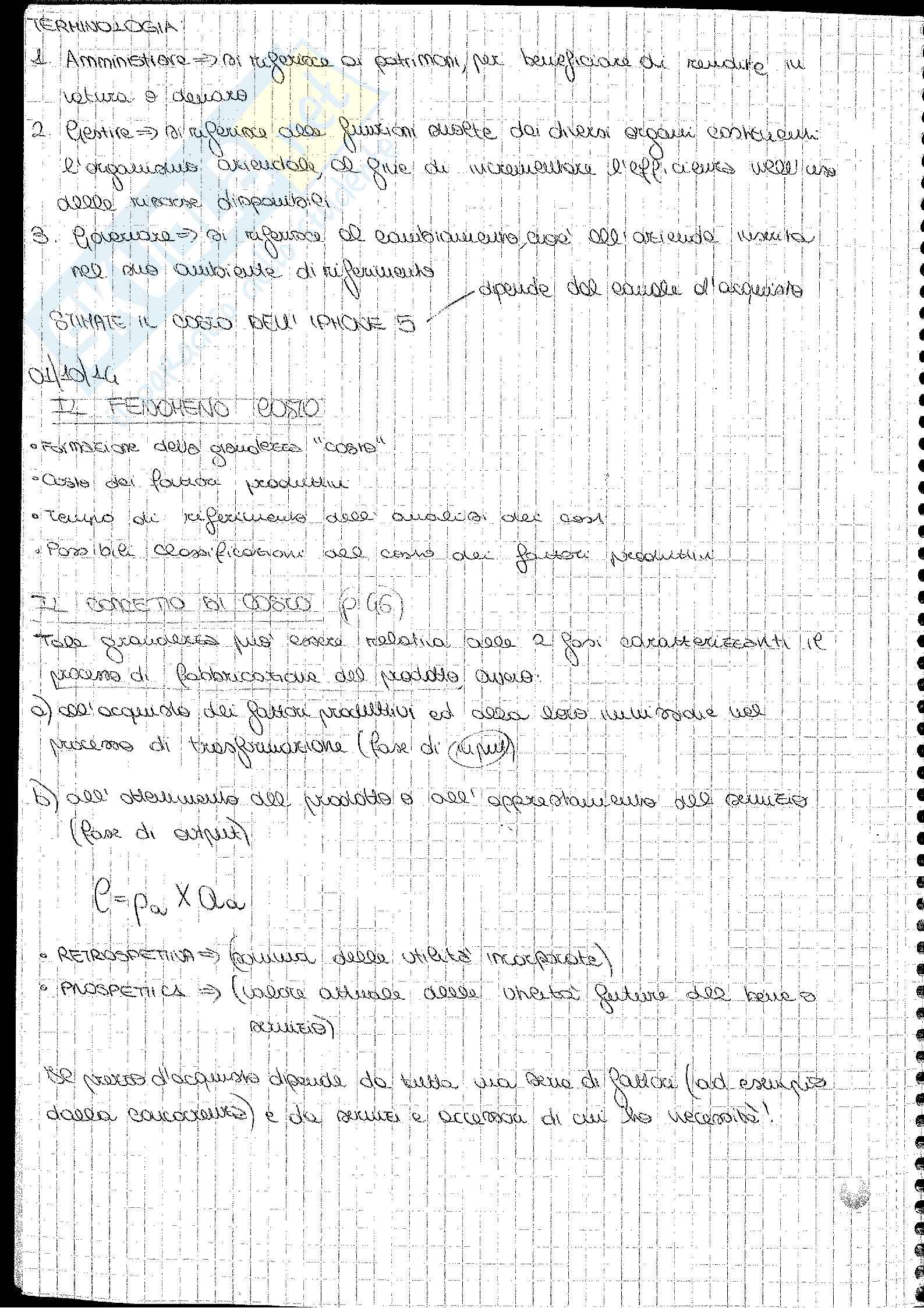 Analisi e Contabilità dei Costi Barnabè Pag. 2