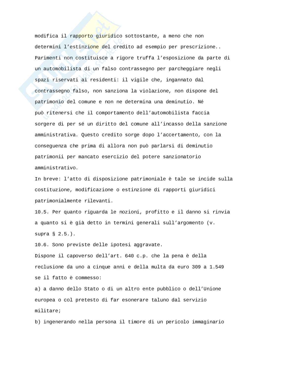 Estorsione e truffa Pag. 6