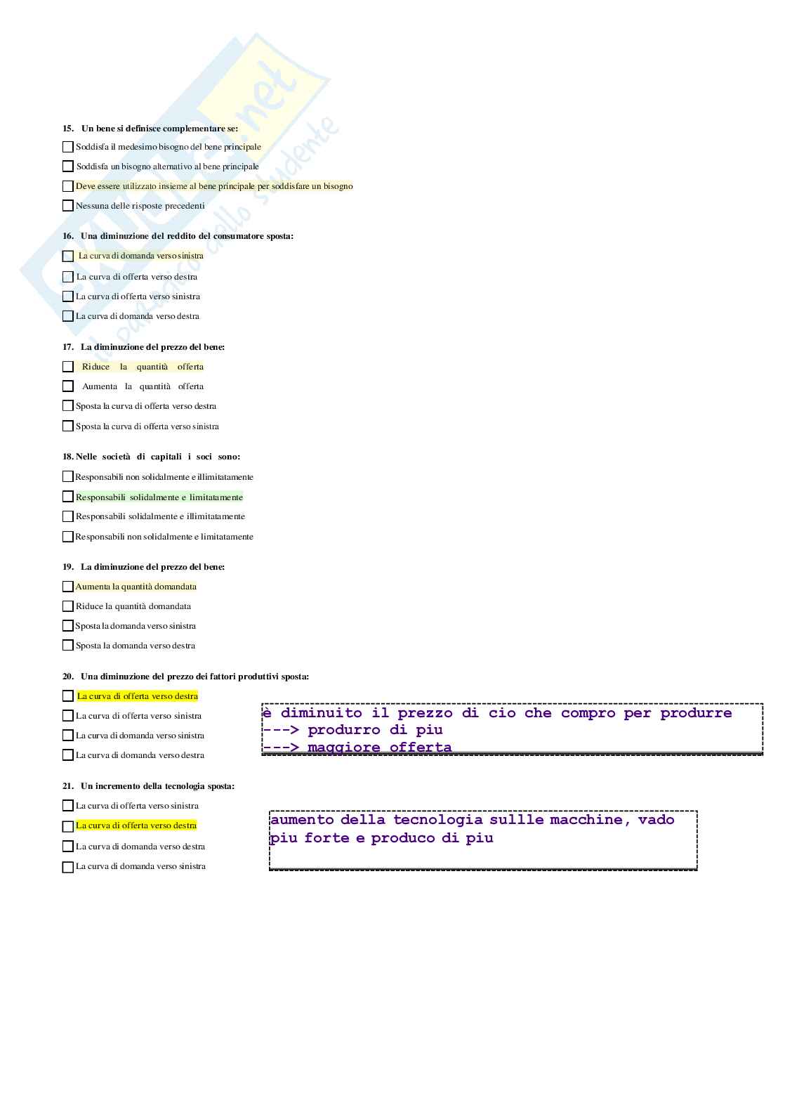 Principi di economia Pag. 11