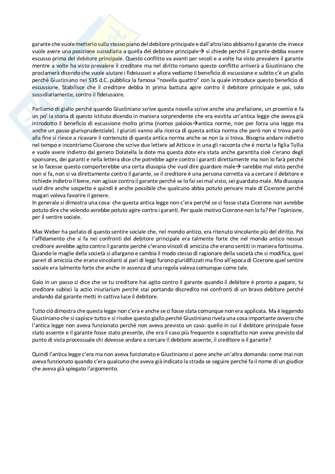 Appunti per esame di istituzioni di diritto romano Pag. 61