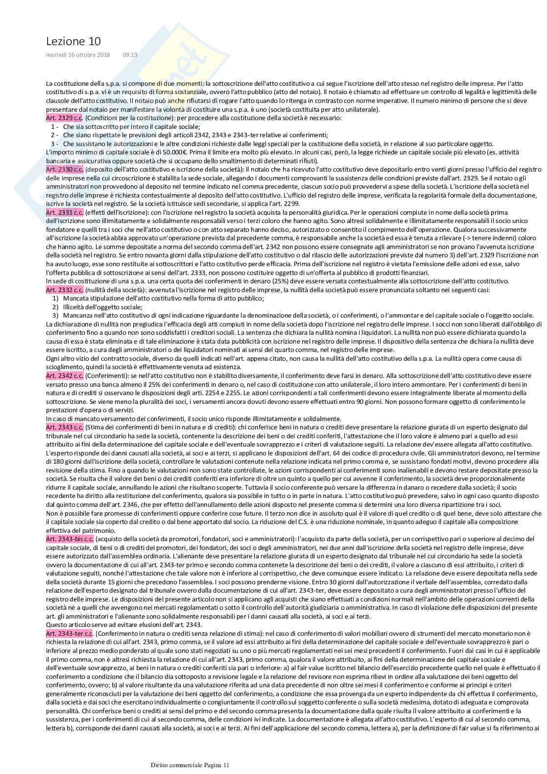 Diritto commerciale Pag. 11