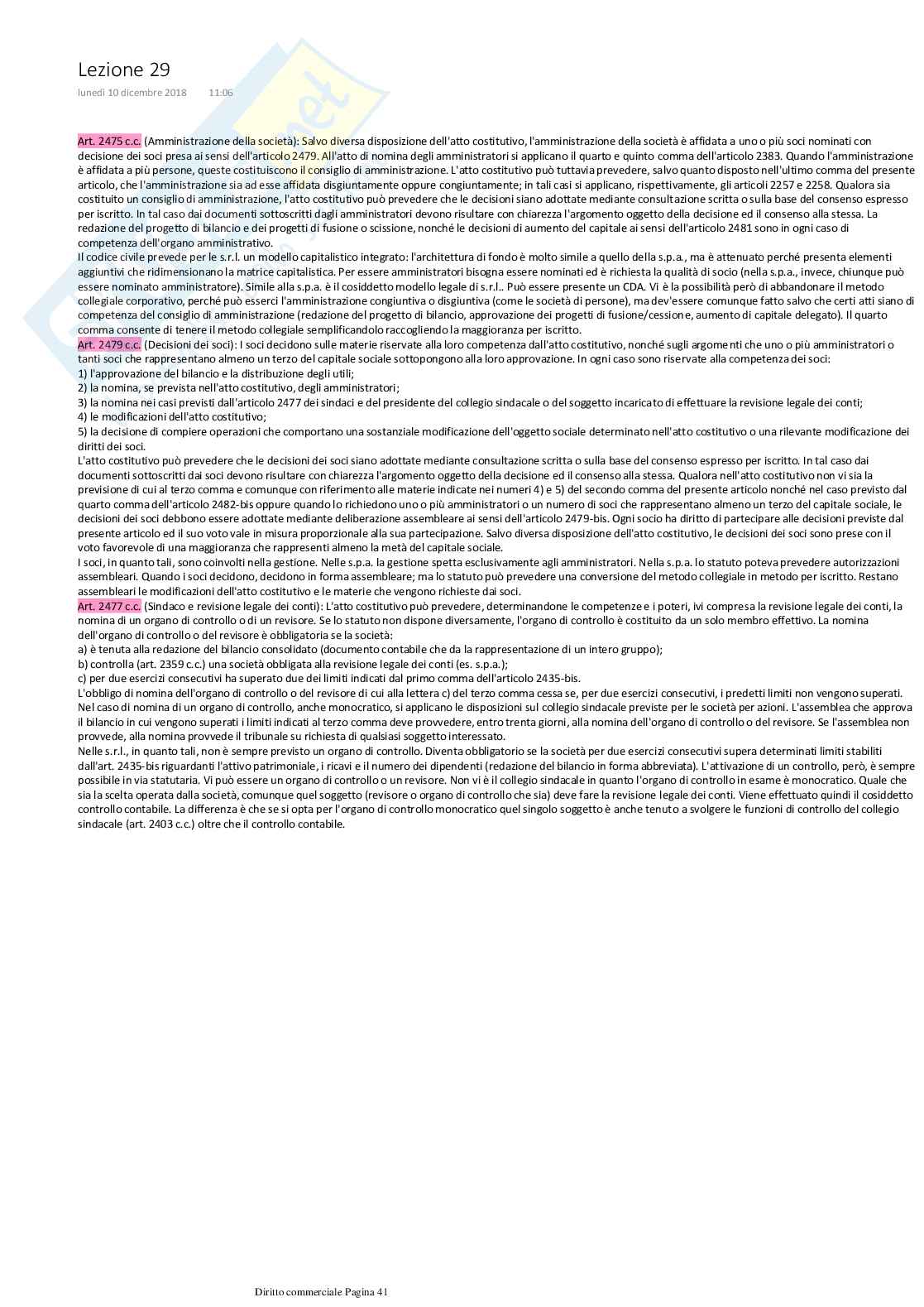 Diritto commerciale Pag. 41