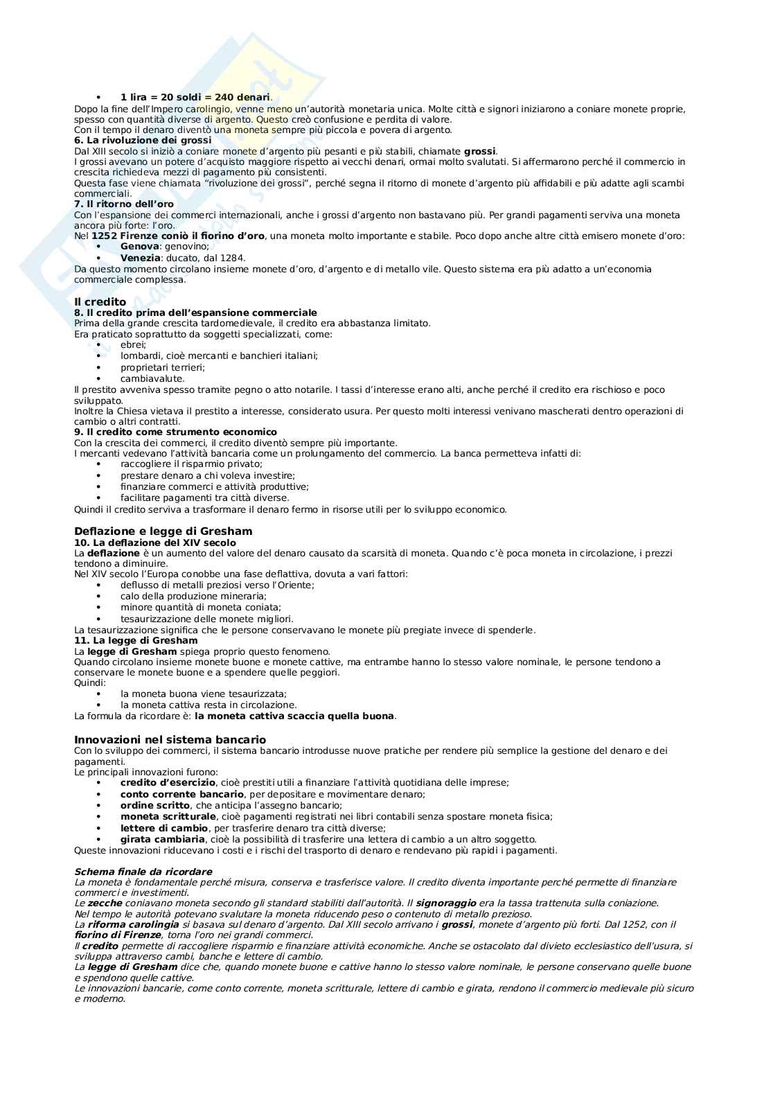 Storia economica - Appunti riscritti Pag. 16