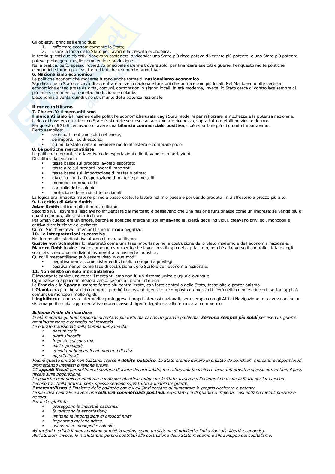 Storia economica - Appunti riscritti Pag. 31
