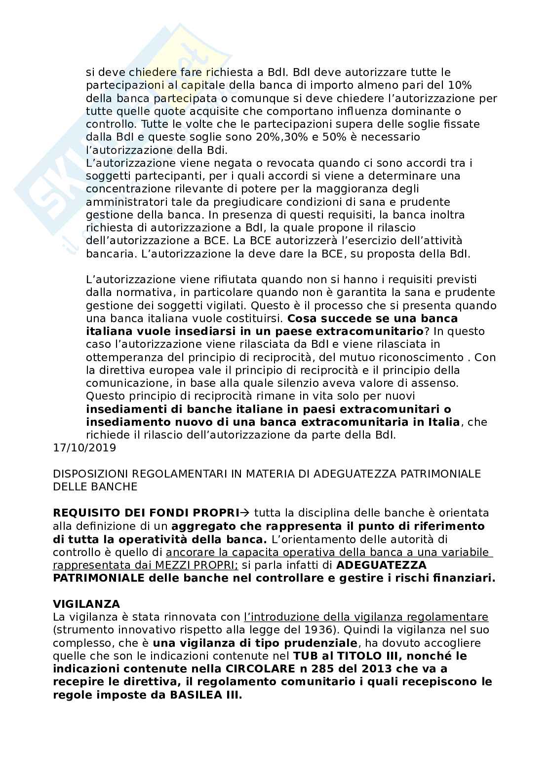 Appunti di Economia e tecnica bancaria Pag. 36
