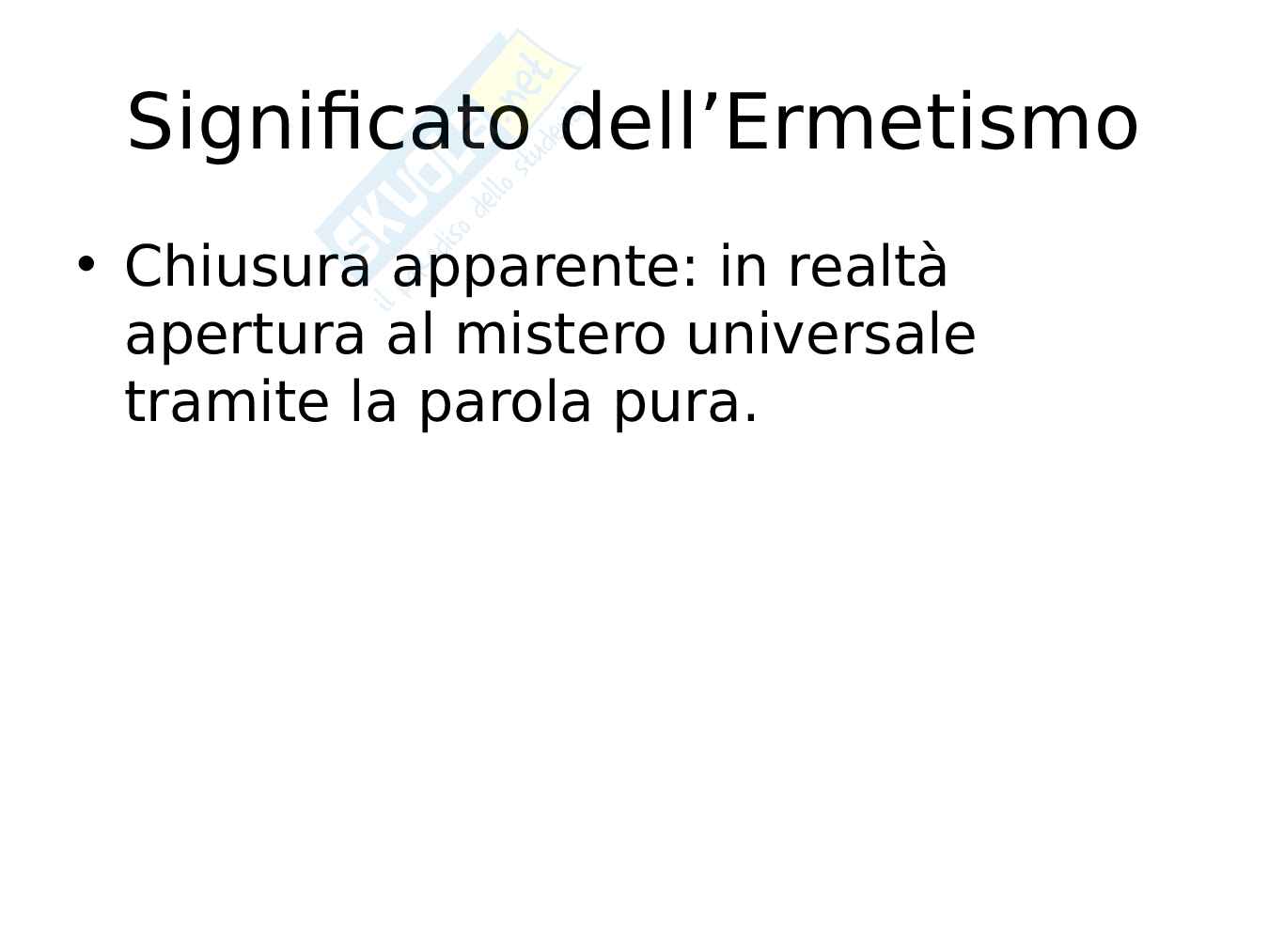 Giuseppe Ungaretti – Essenzialità, guerra e illuminazioni poetiche Pag. 36