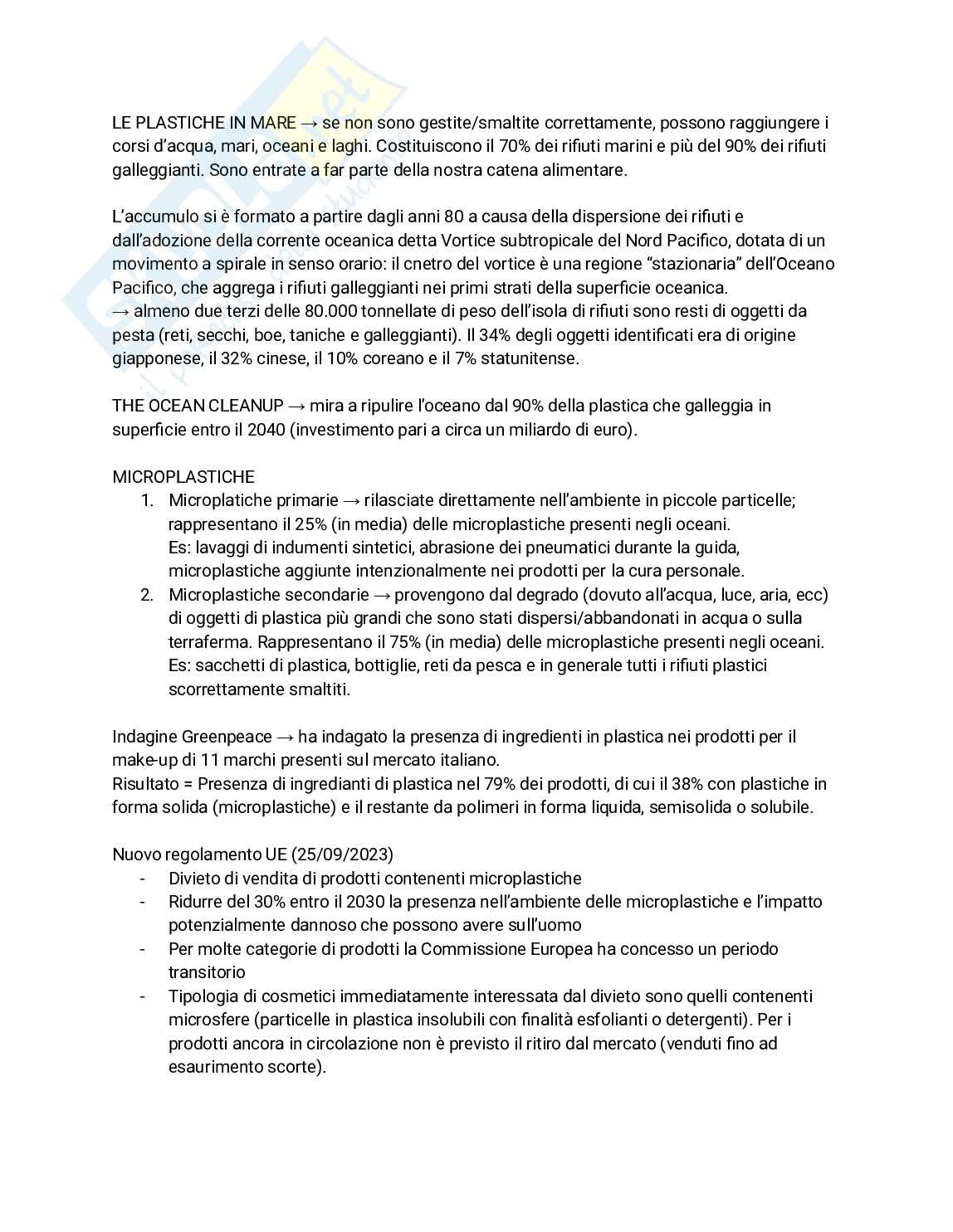 Appunti Sostenibilità ambientale dell'industria Pag. 16