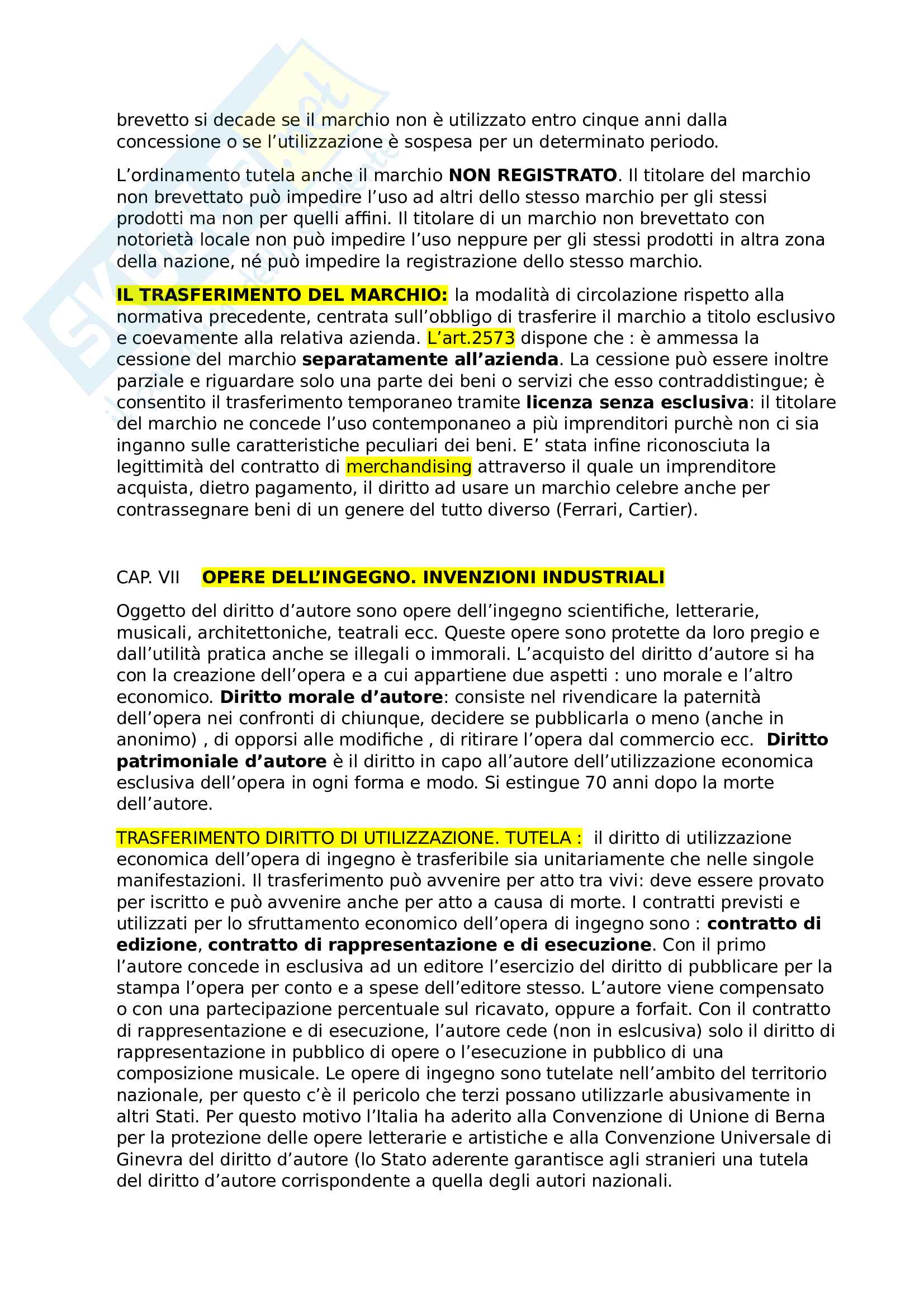 Diritto commerciale, riassunto Pag. 11