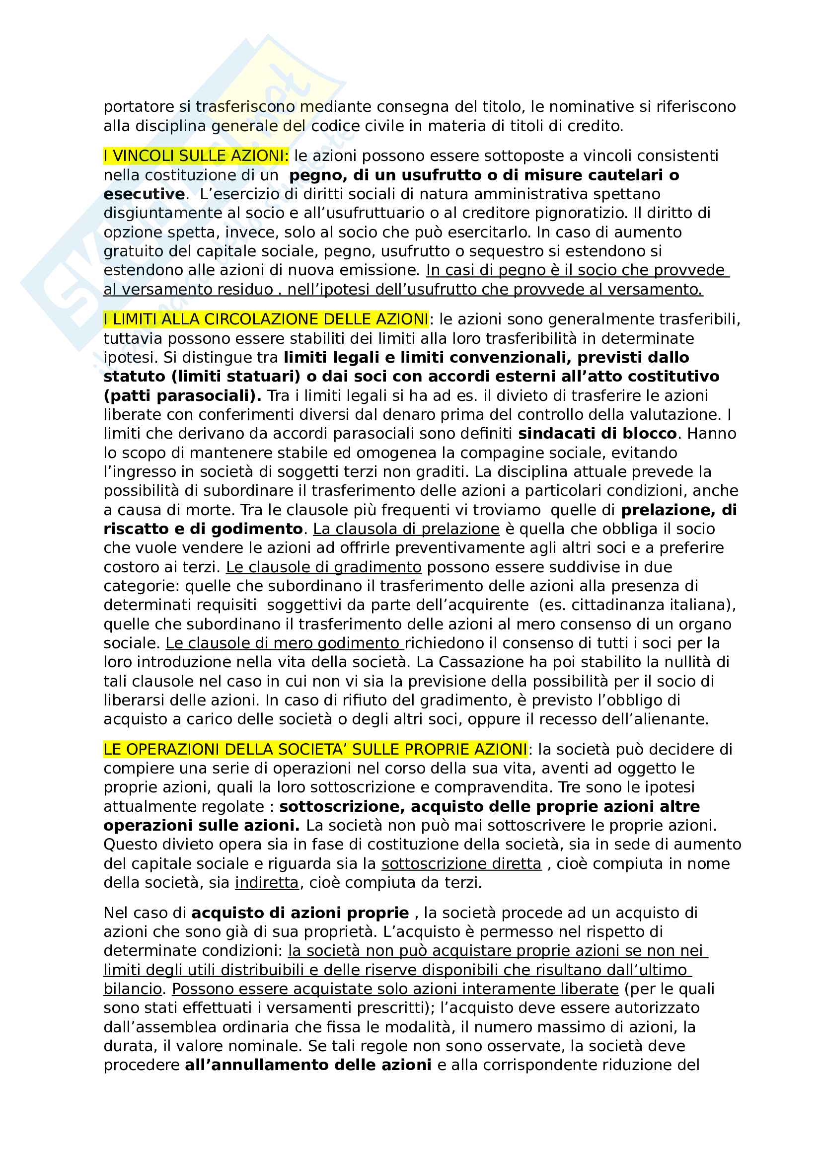 Diritto commerciale, riassunto Pag. 31