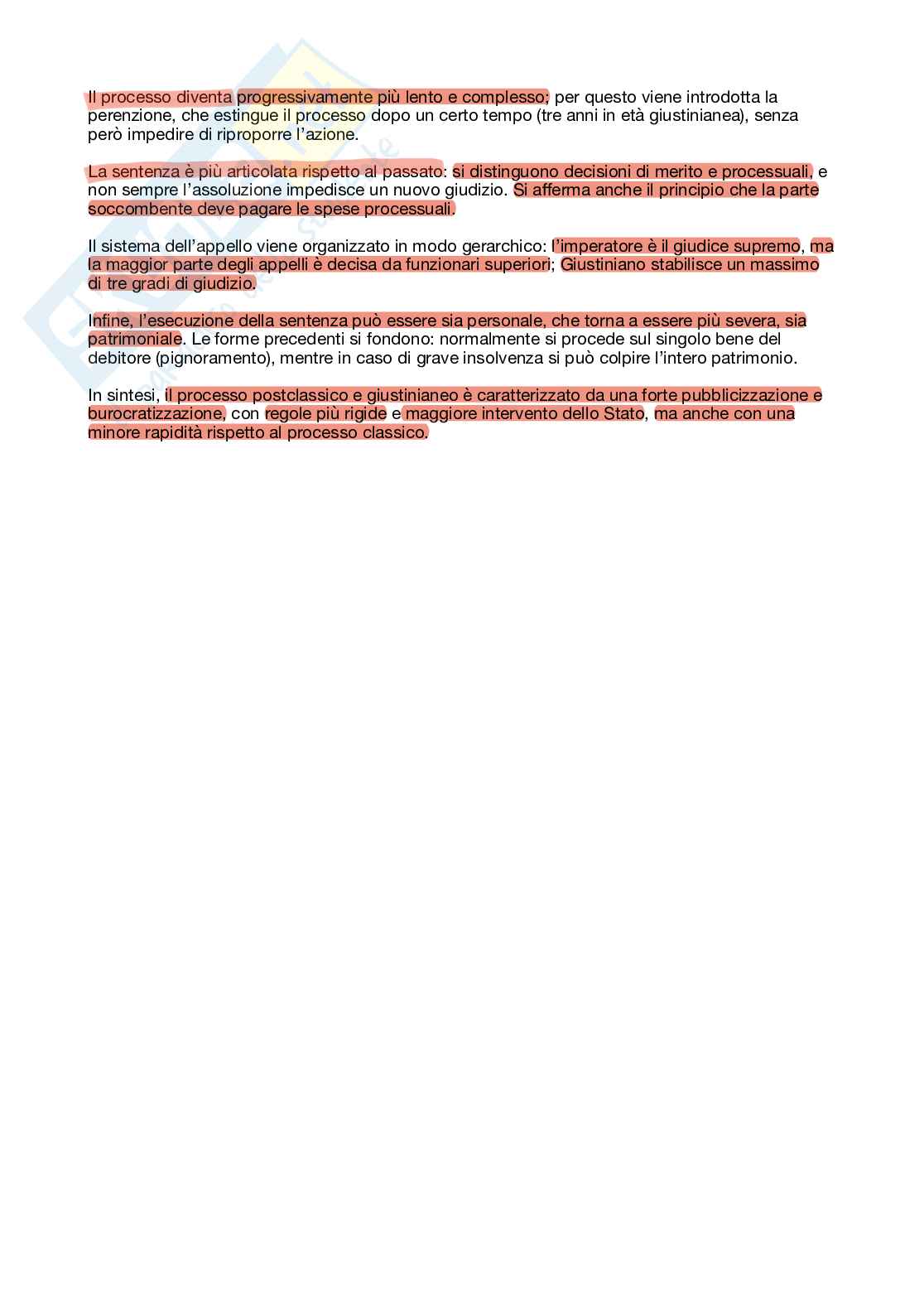 Riassunto esame Istituzioni di diritto privato romano, Prof. Navarra Maria Luisa, libro consigliato Istituzioni di diritto privato romano, Talamanca Pag. 11