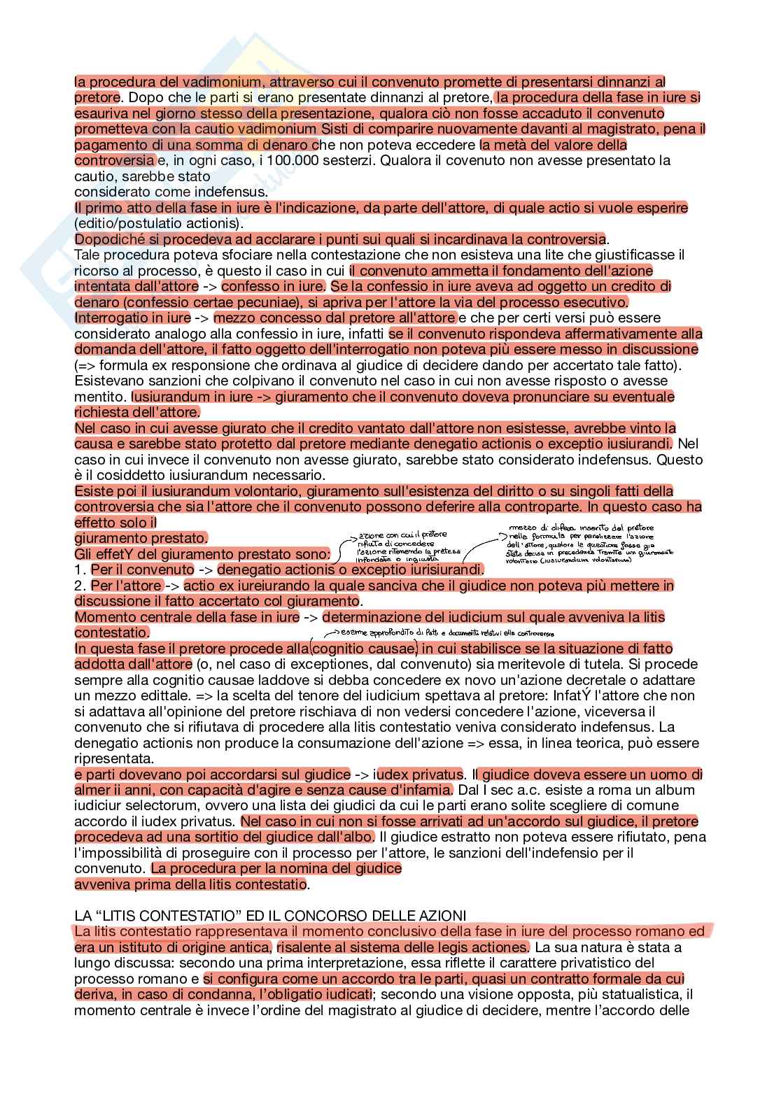 Riassunto esame Istituzioni di diritto privato romano, Prof. Navarra Maria Luisa, libro consigliato Istituzioni di diritto privato romano, Talamanca Pag. 6