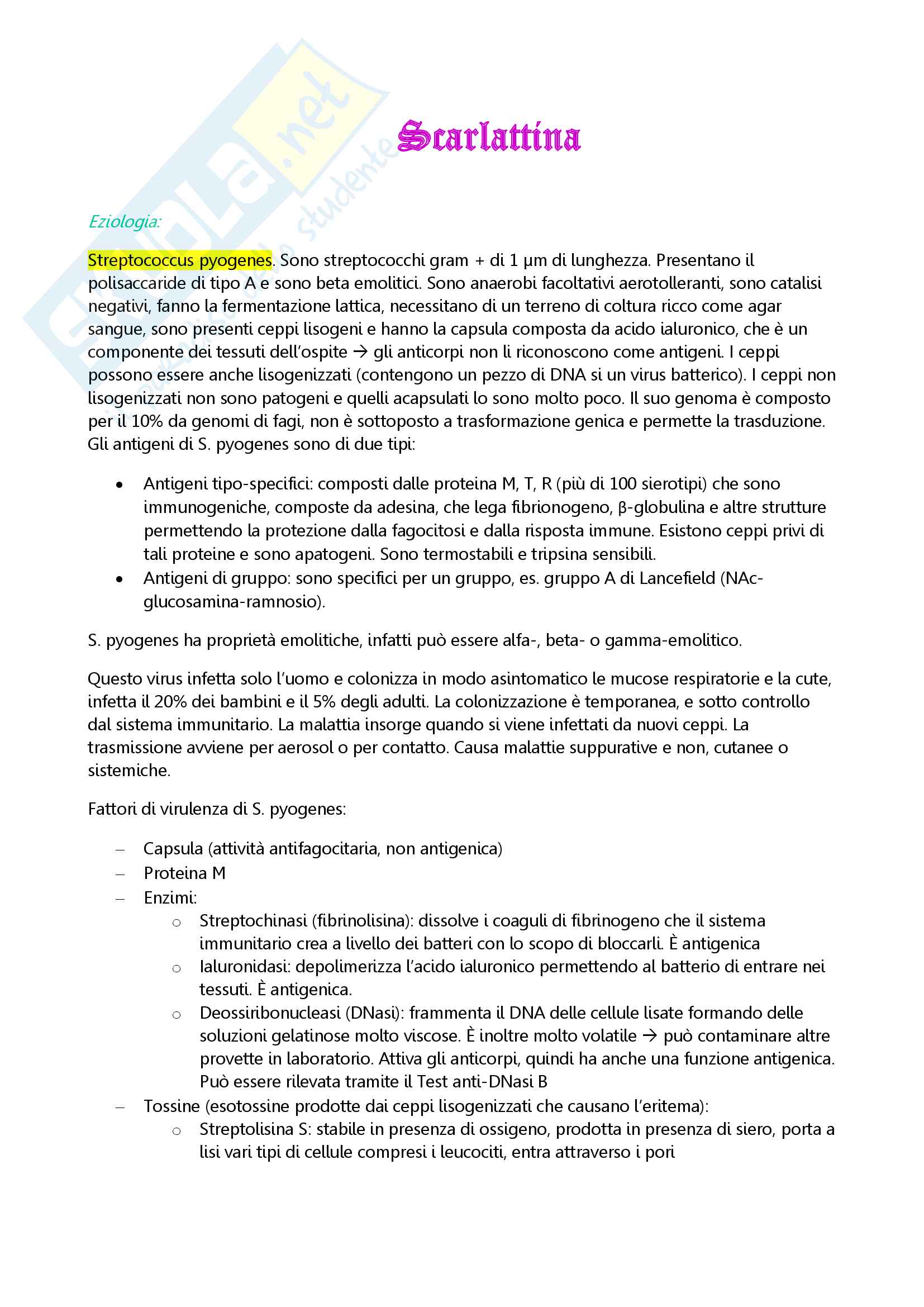 Le malattie infettive Pag. 21