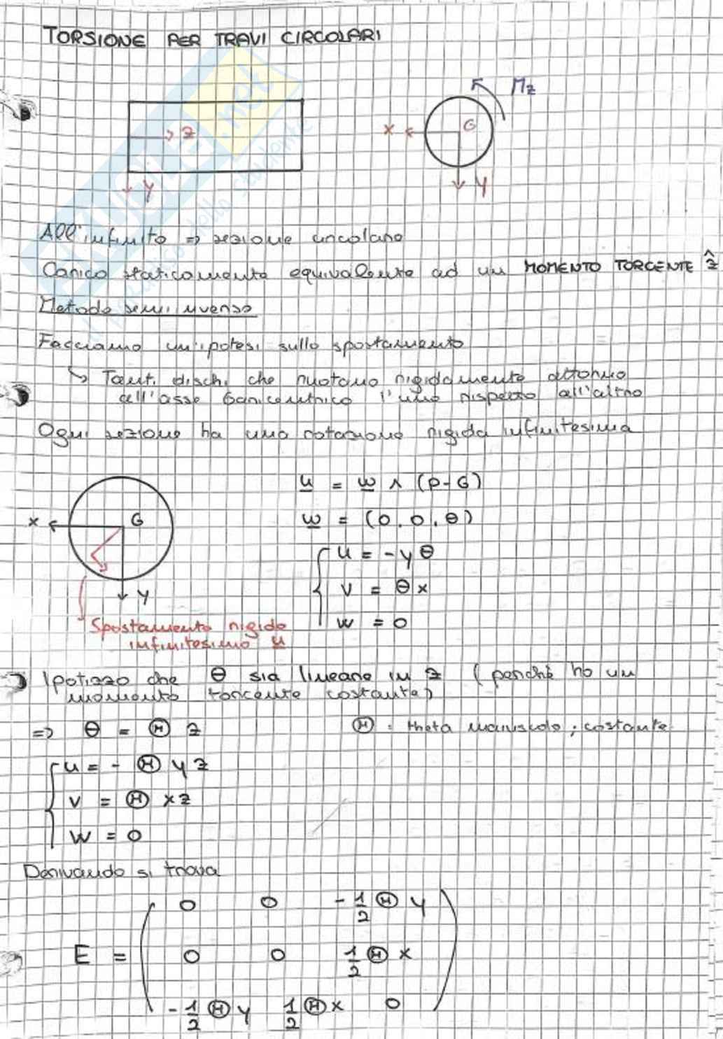 Teoria Elementi di Scienza delle Costruzioni e Principi di Progettazione Meccanica e C.I. Pag. 51