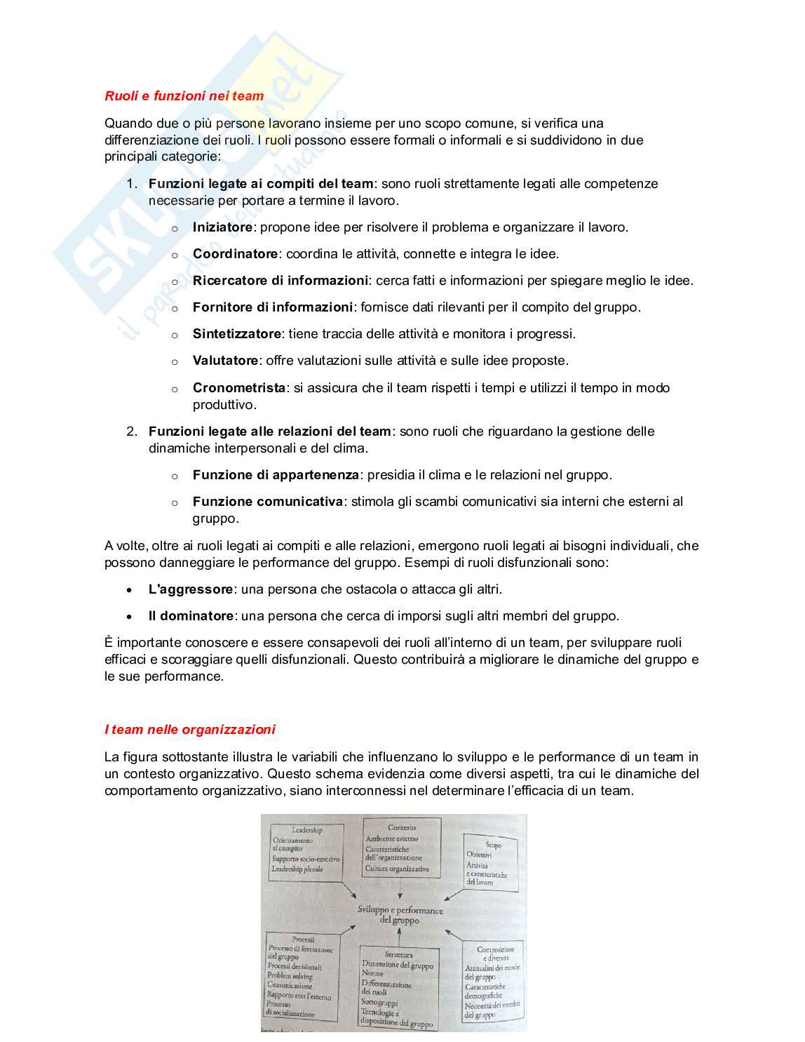 Riassunto esame Leadership e comportamento organizzativo, Prof. Pulcher Simone, libro consigliato Teoria e pratica del comportamento organizzativo, Cirella  Pag. 36