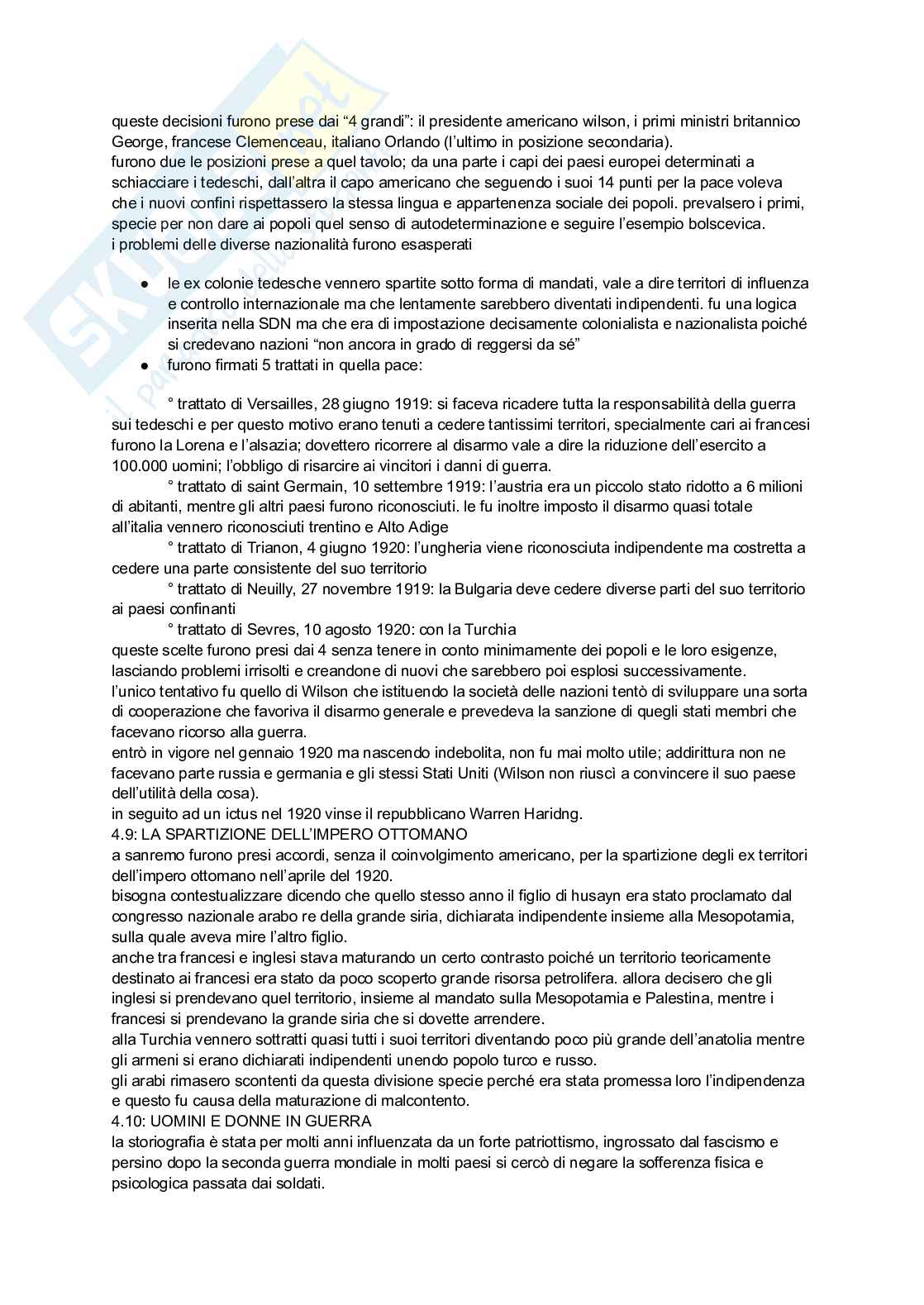Riassunto esame Storia contemporanea, Prof. Maida Bruno Luca, libro consigliato Il Novecento. Dall'età dell'imperialismo alla globalizzazione, Vittoria Pag. 21