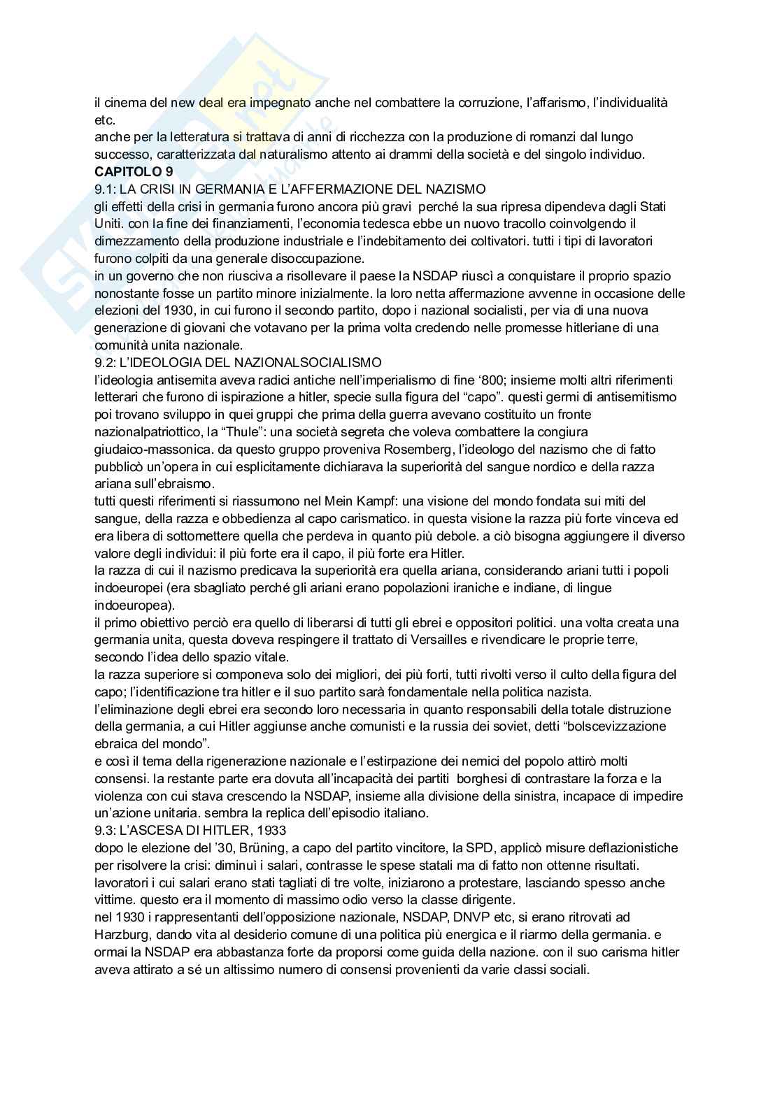 Riassunto esame Storia contemporanea, Prof. Maida Bruno Luca, libro consigliato Il Novecento. Dall'età dell'imperialismo alla globalizzazione, Vittoria Pag. 36