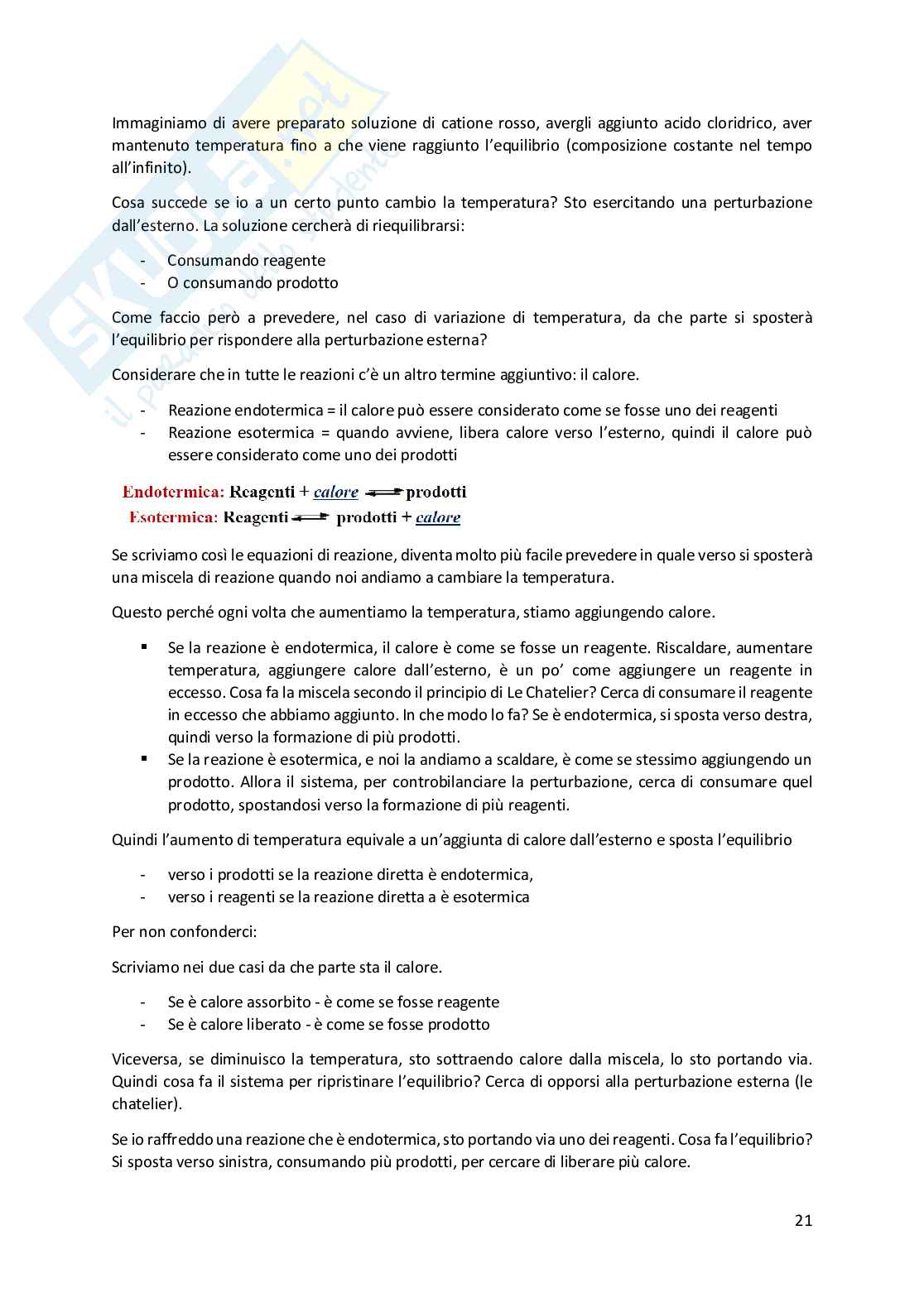 Appunti Chimica di base (seconda parte) Pag. 21