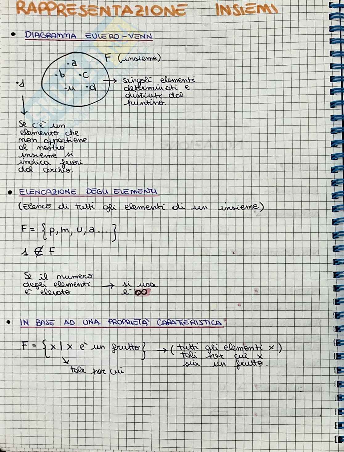 Fondamenti di matematica e statistica  Pag. 16
