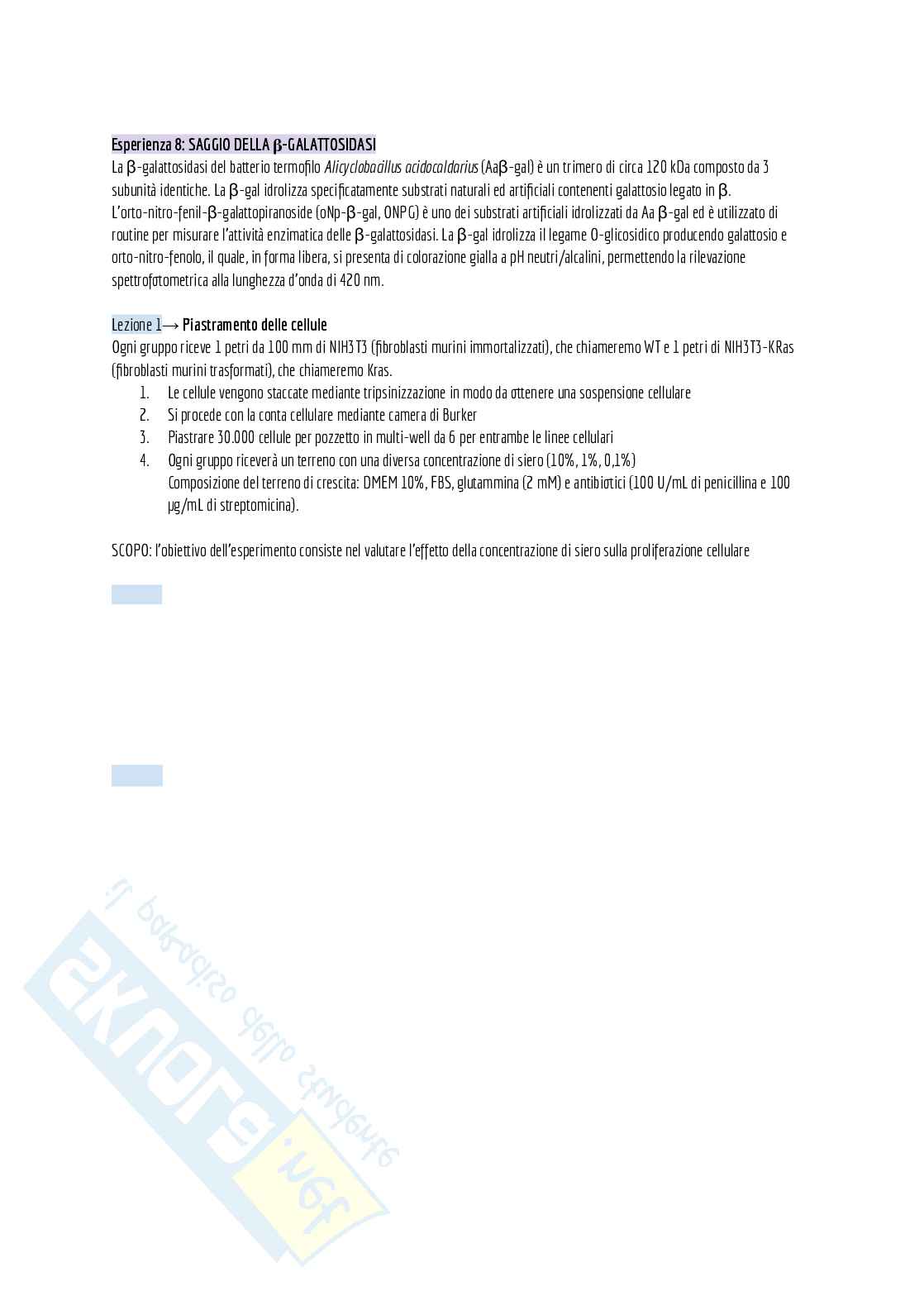 Appunti di laboratorio (teoria + pratica) + domande d'esame e alcuni esercizi svolti Pag. 36