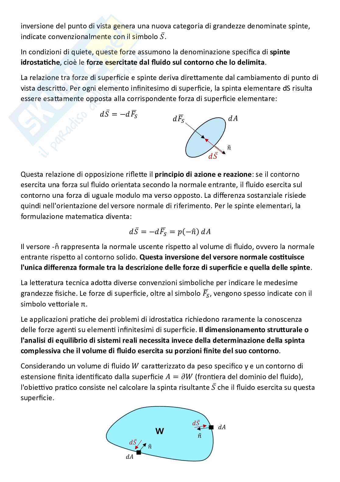 Meccanica dei fluidi, parte 3 - determinazione spinte in condizioni idrostatiche Pag. 2