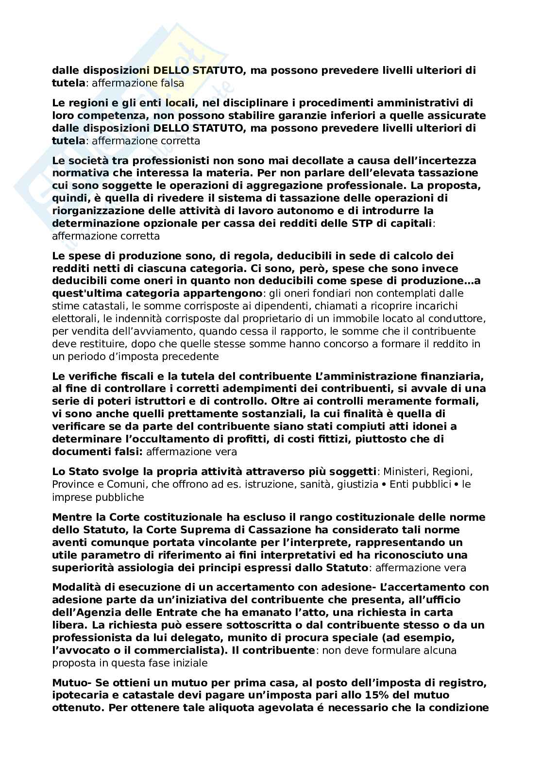 Chiuse Diritto tributario avanzato Pag. 16
