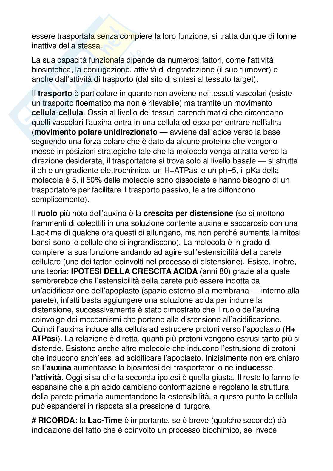 Biochimica e biologia molecolare delle piante Pag. 56