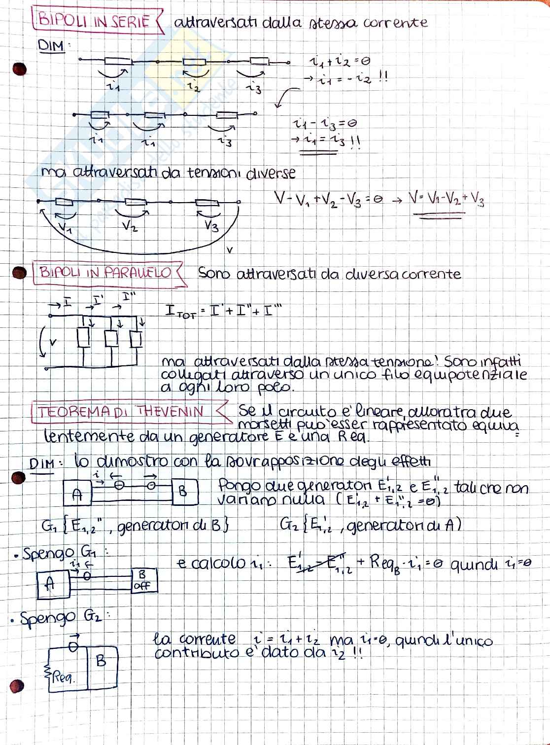 Quaderno di teoria Elettronica ed Elettrotecnica Pag. 1