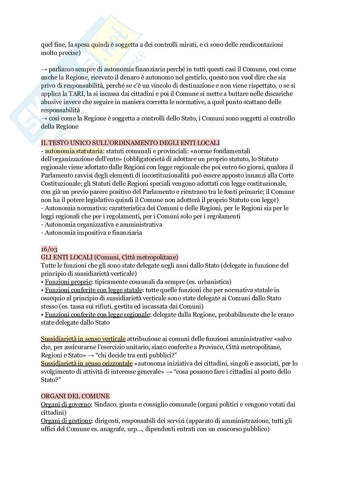 Appunti di Diritto pubblico Pag. 51