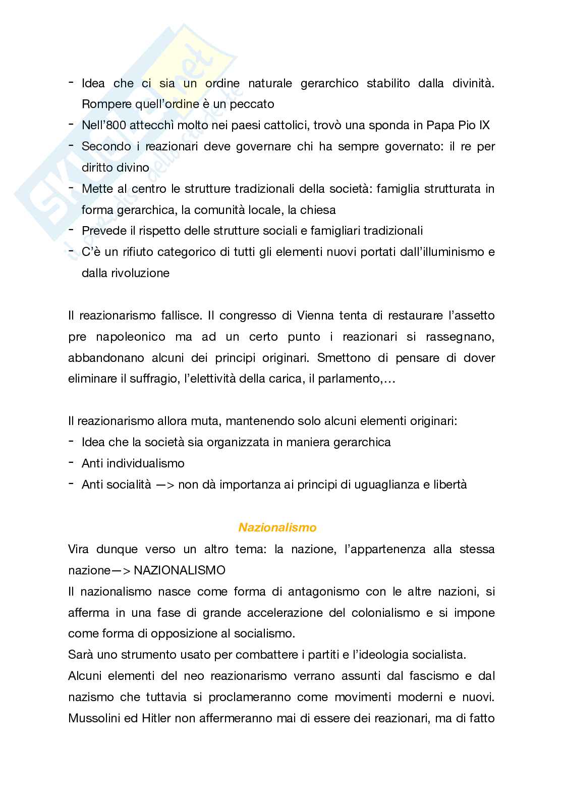 Appunti prima e seconda lezione di Storia contemporanea Pag. 6